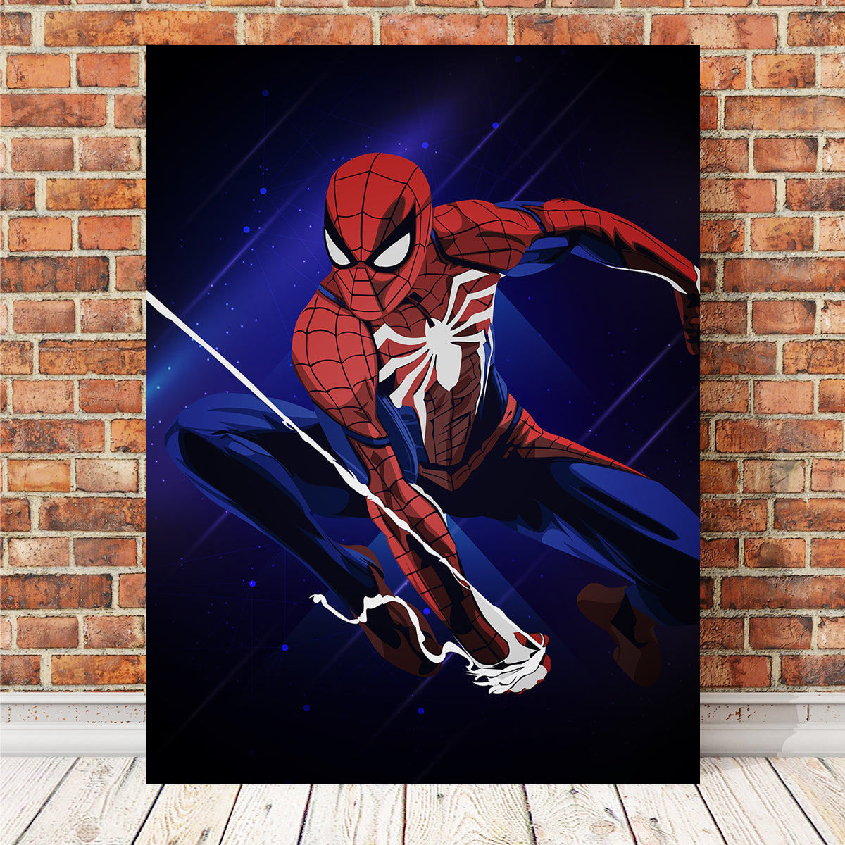 Stunning Spiderman Wall Art by Ralph & Laura Design