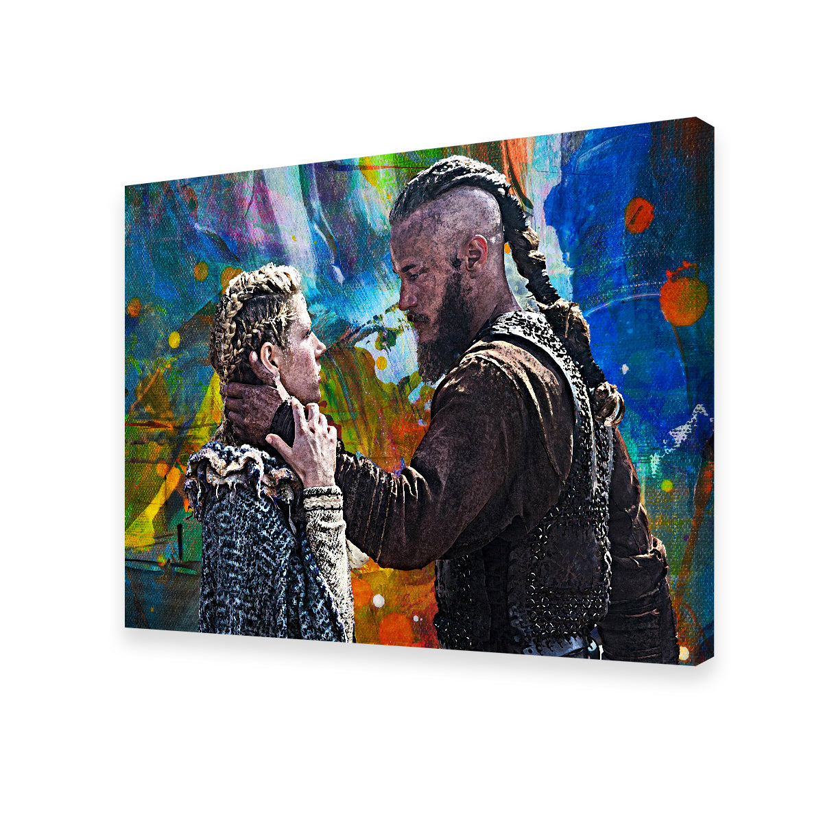 Stunning Ragnar & Lagertha Wall Art for Your Home Decor