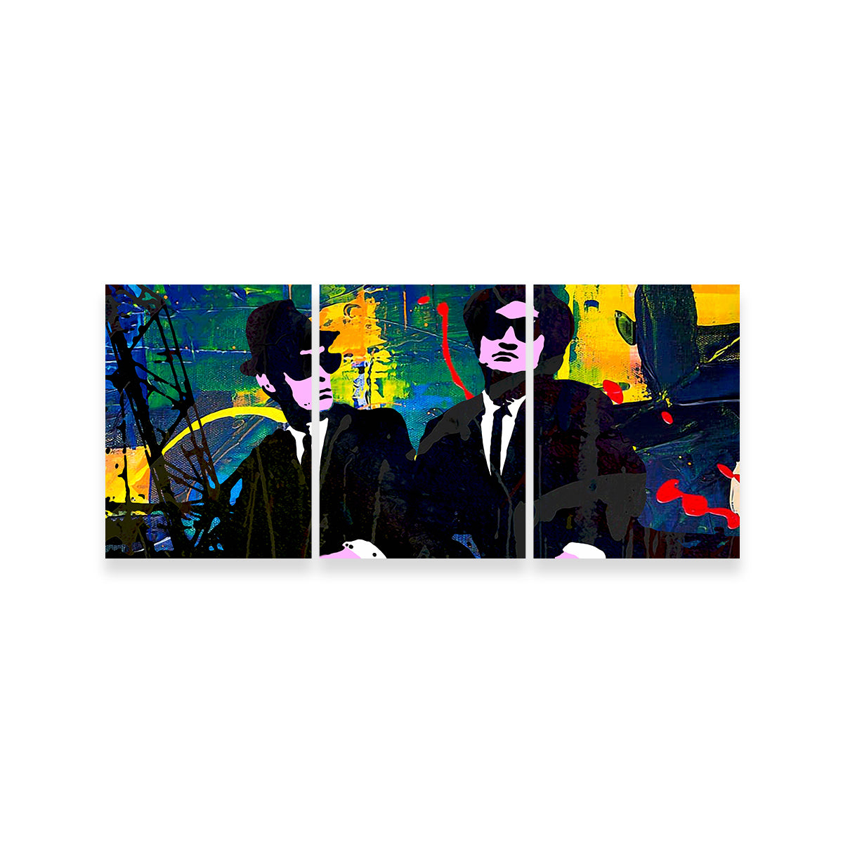 Stunning The Blues Brothers Wall Art by Stephen Chambers