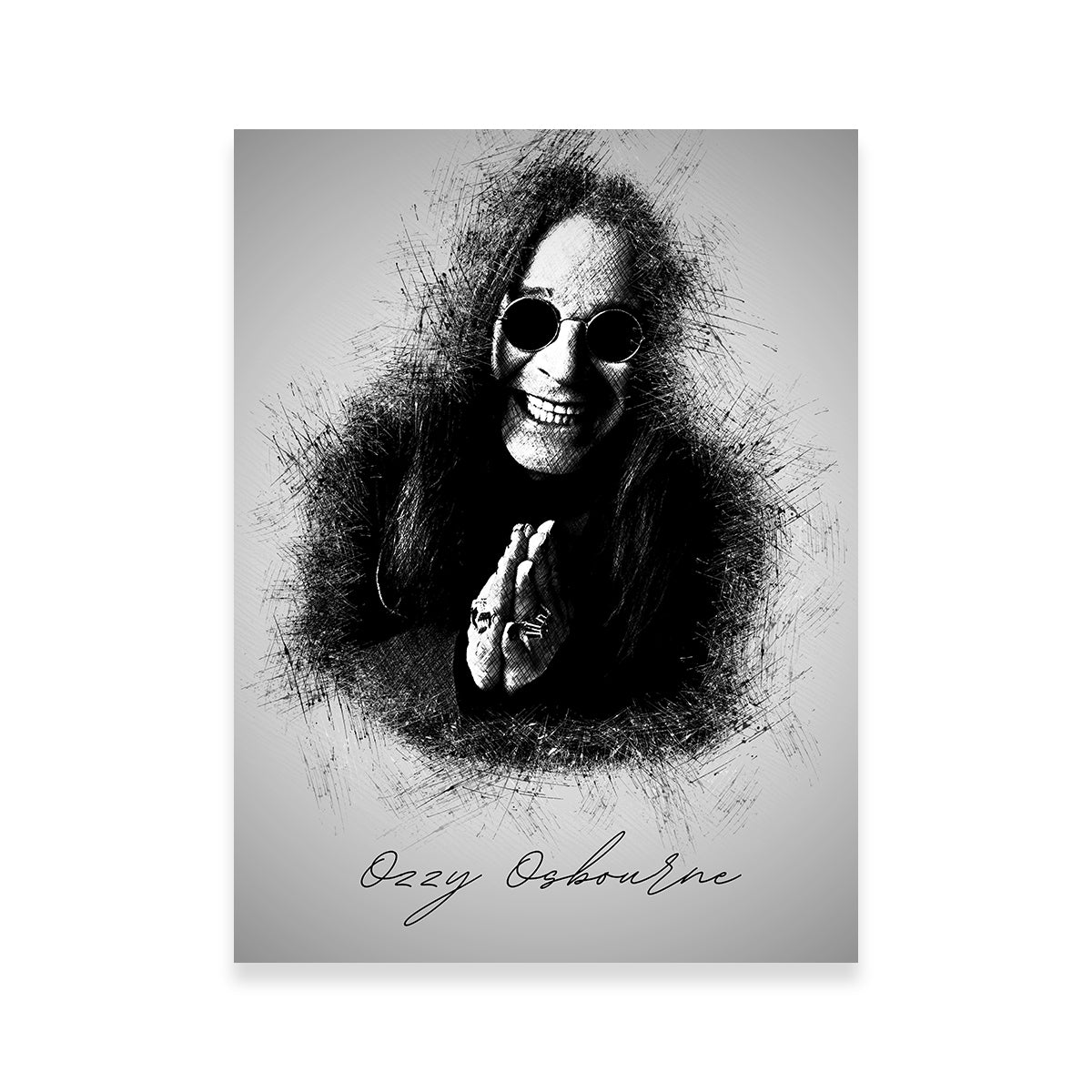 Stunning Ozzy Osbourne Wall Art for Music Lovers