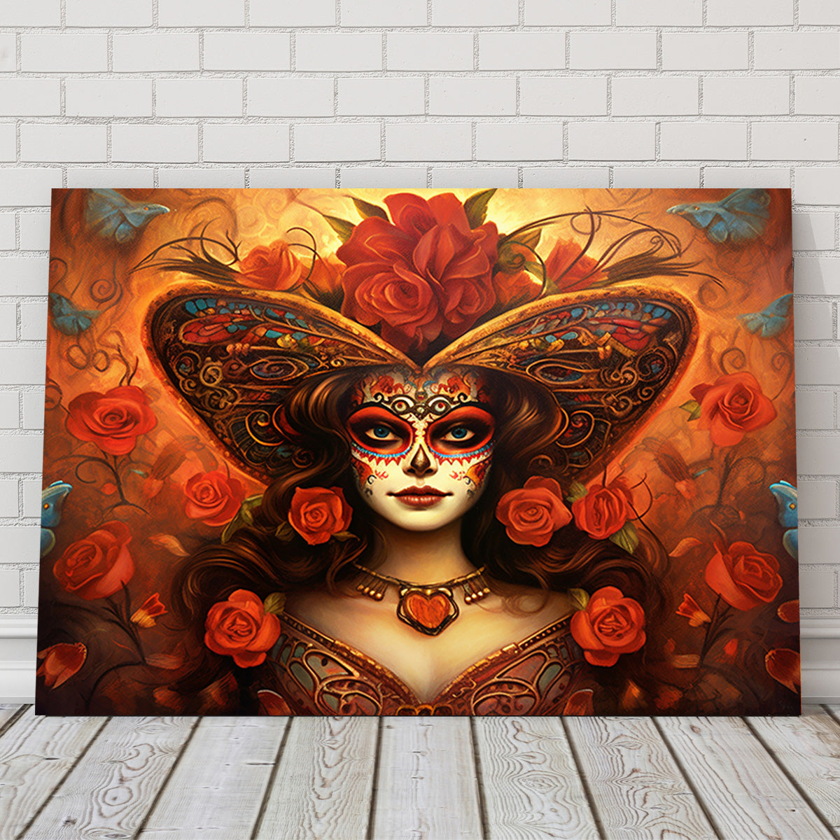 Stunning Day of the Dead Art Canvas Wall Art for Your Home Decor