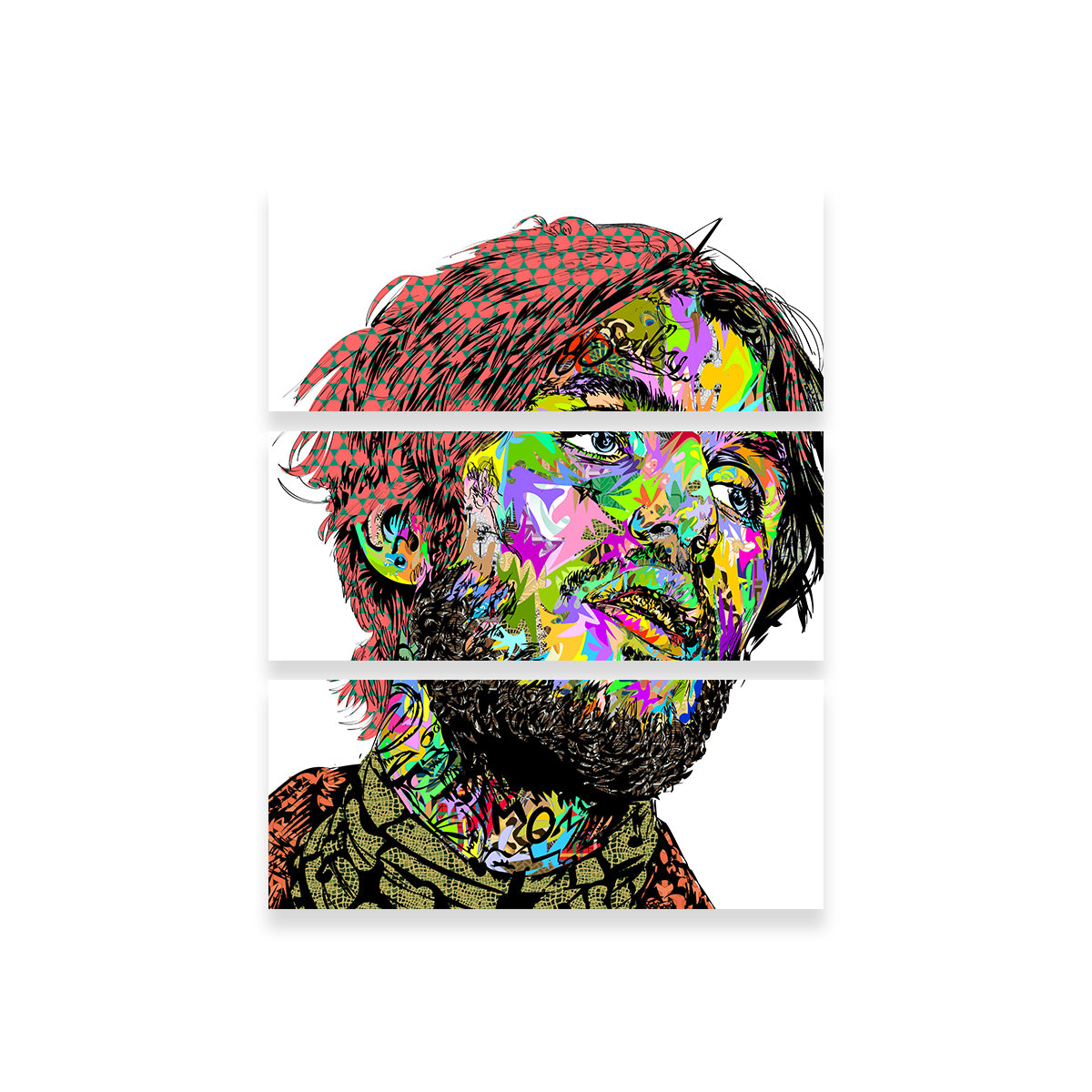 Eye - catching Lil Peep Color Wall Art for Stunning Decor