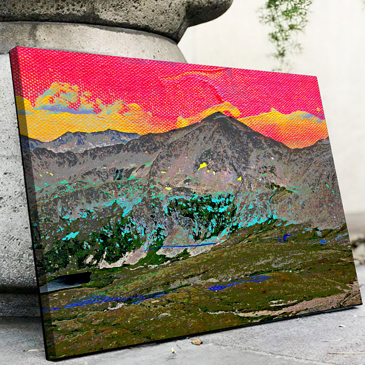 Stunning Abstract Democrat Wall Art for Unique Home Decor
