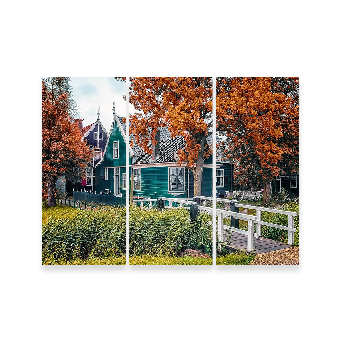 Exquisite Dutch Countryside Wall Art by Manjik Pictures