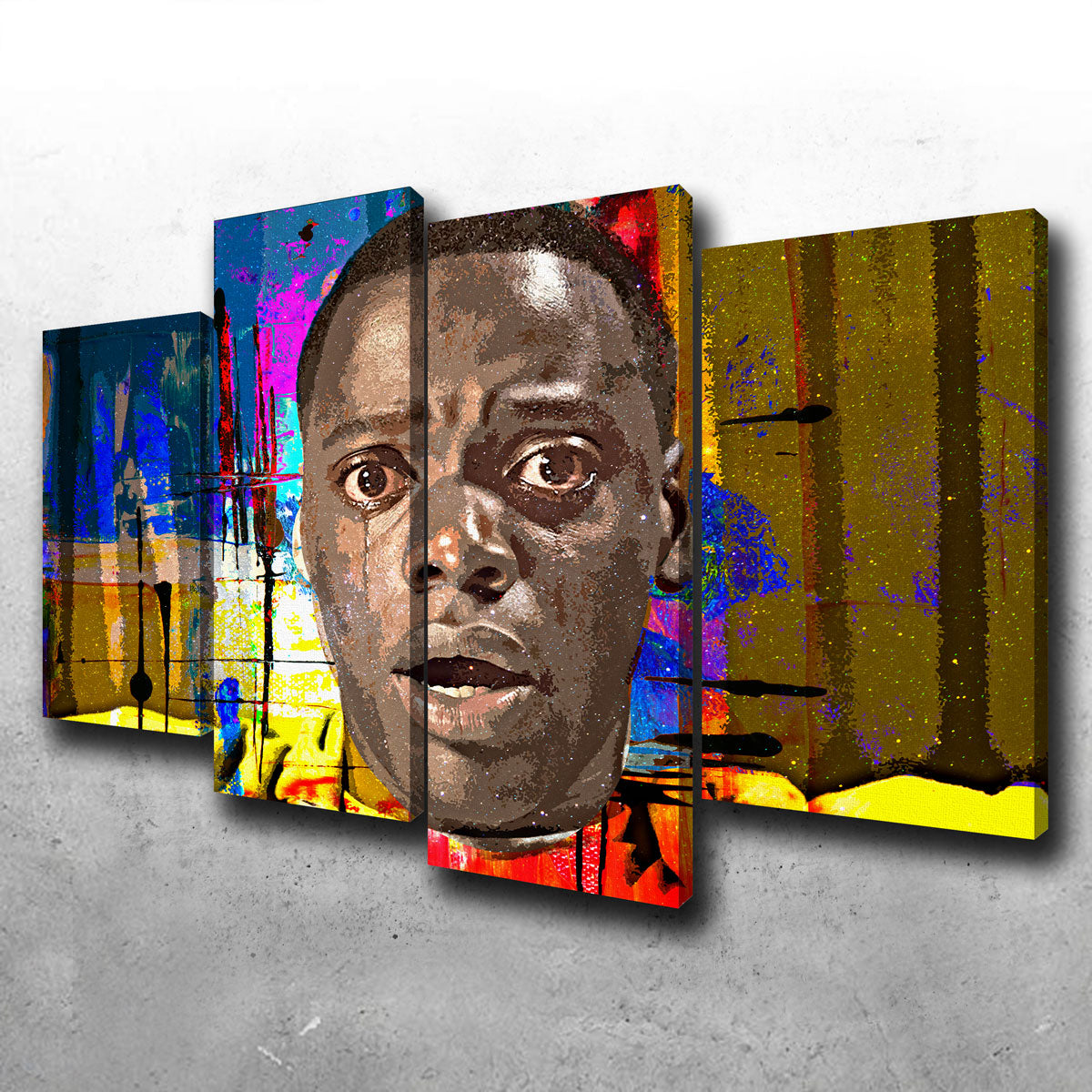 Stunning Abstract Get Out Wall Art for Home Decor