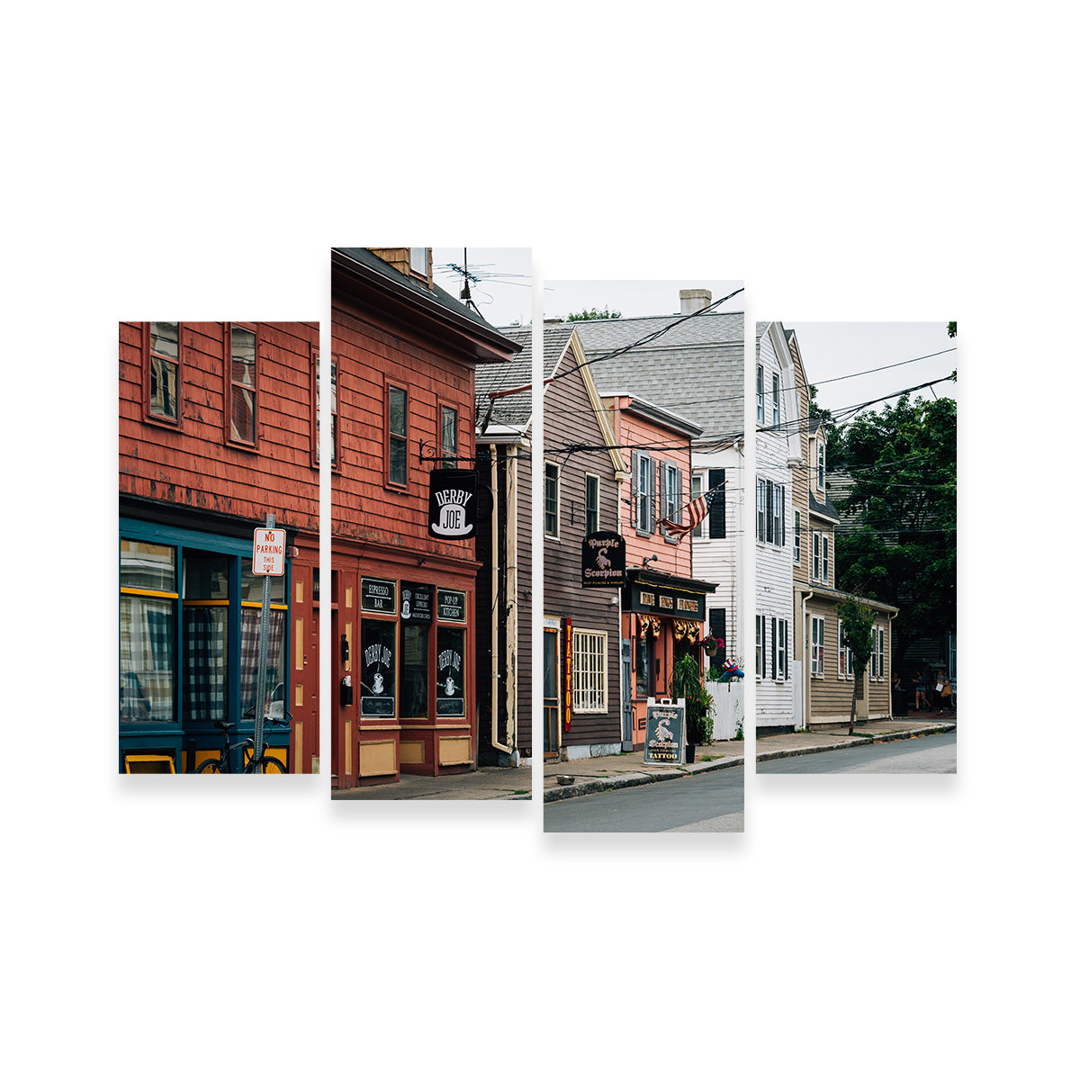 Stunning Derby Street - Salem Wall Art for Home Decor