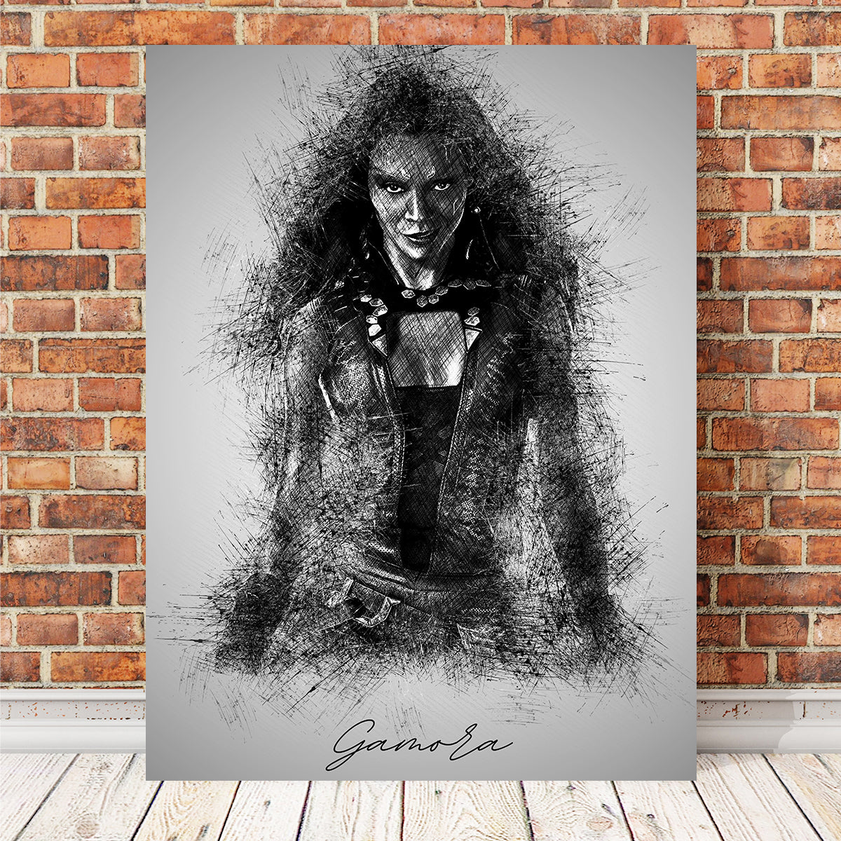 Stunning Gamora Wall Art by Albi Art