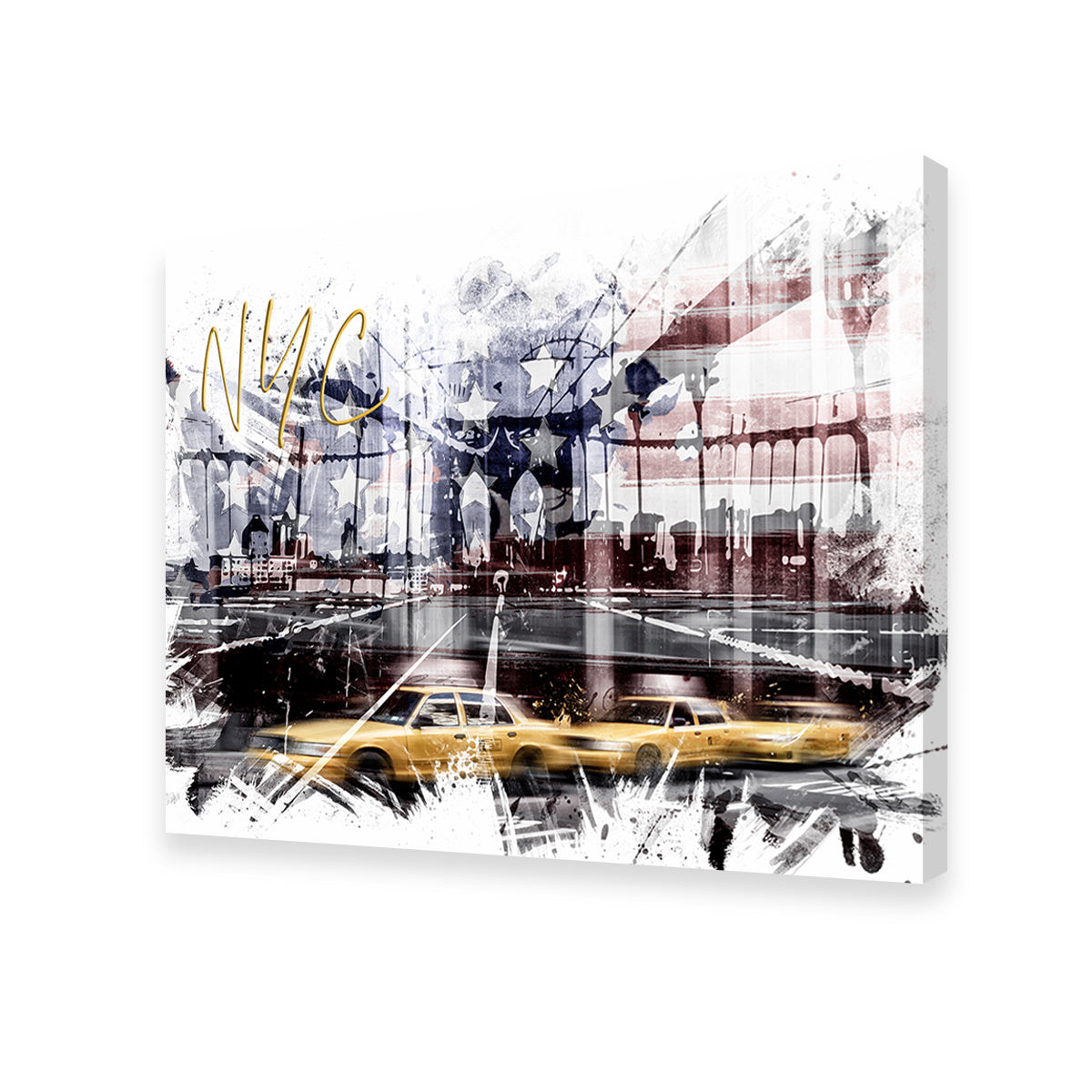 Exquisite City Art NYC Composing Wall Art by Melanie Viola