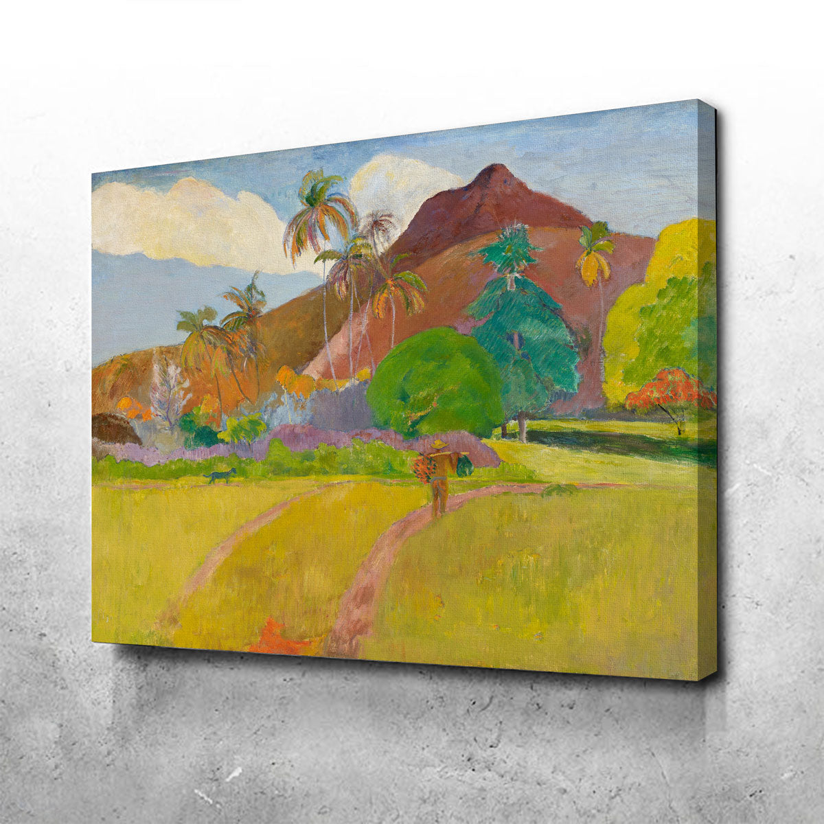 Stunning Paul Gauguin Mountain Wall Art
