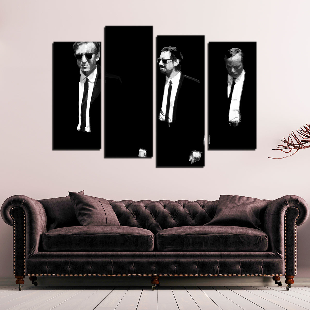 Vibrant Orange, Pink And Blue Wall Art for Stunning Decor