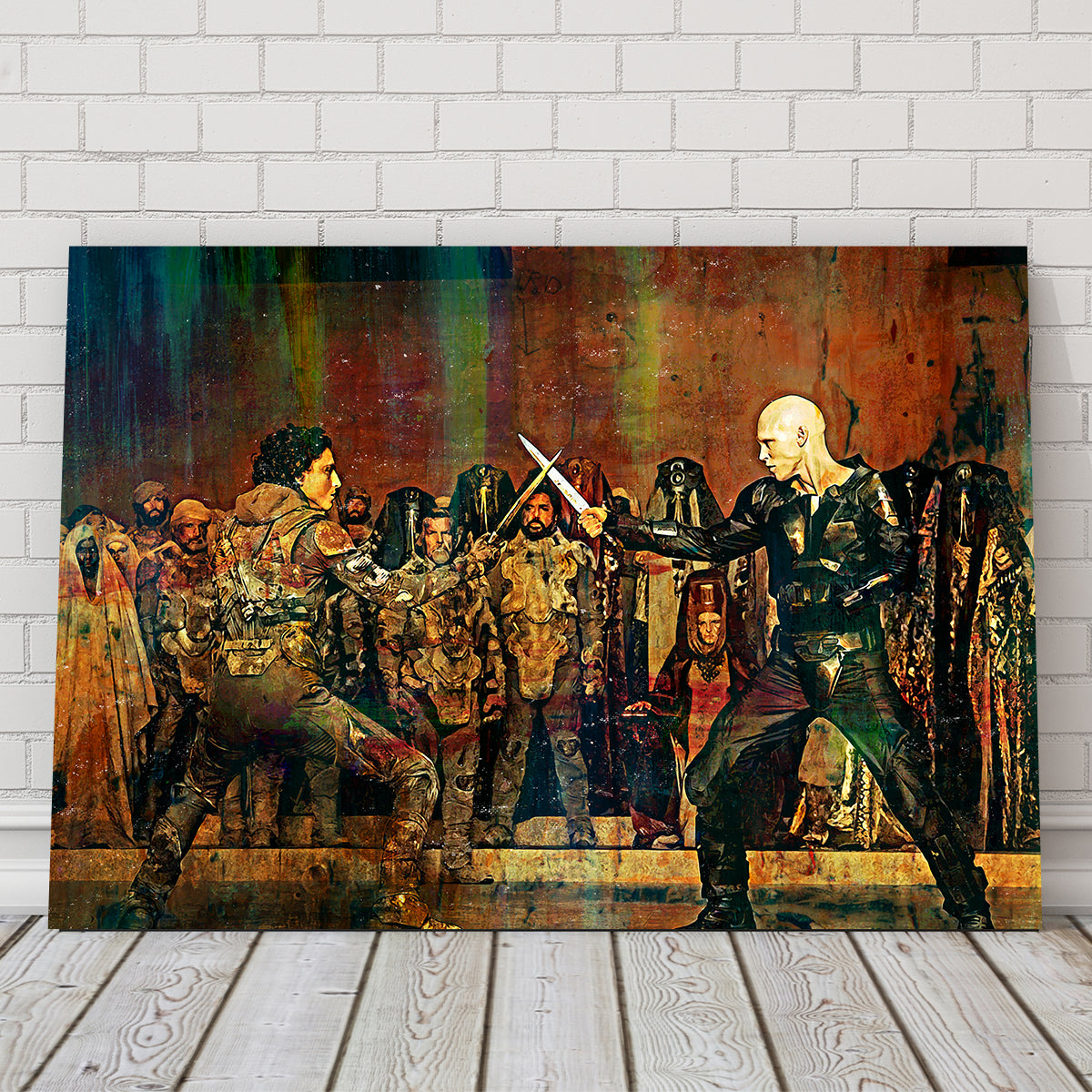 Exclusive Paul Vs. Feyd Rautha Wall Art - Premium Decor for Your Space
