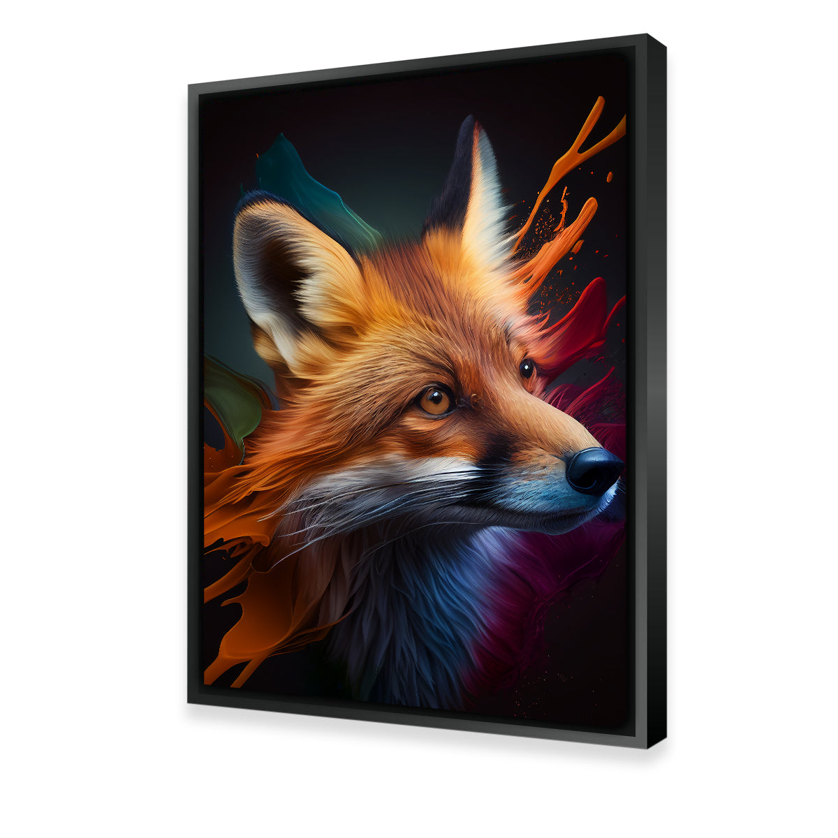Stunning Fox Portrait Wall Art by Jennifer Hotai