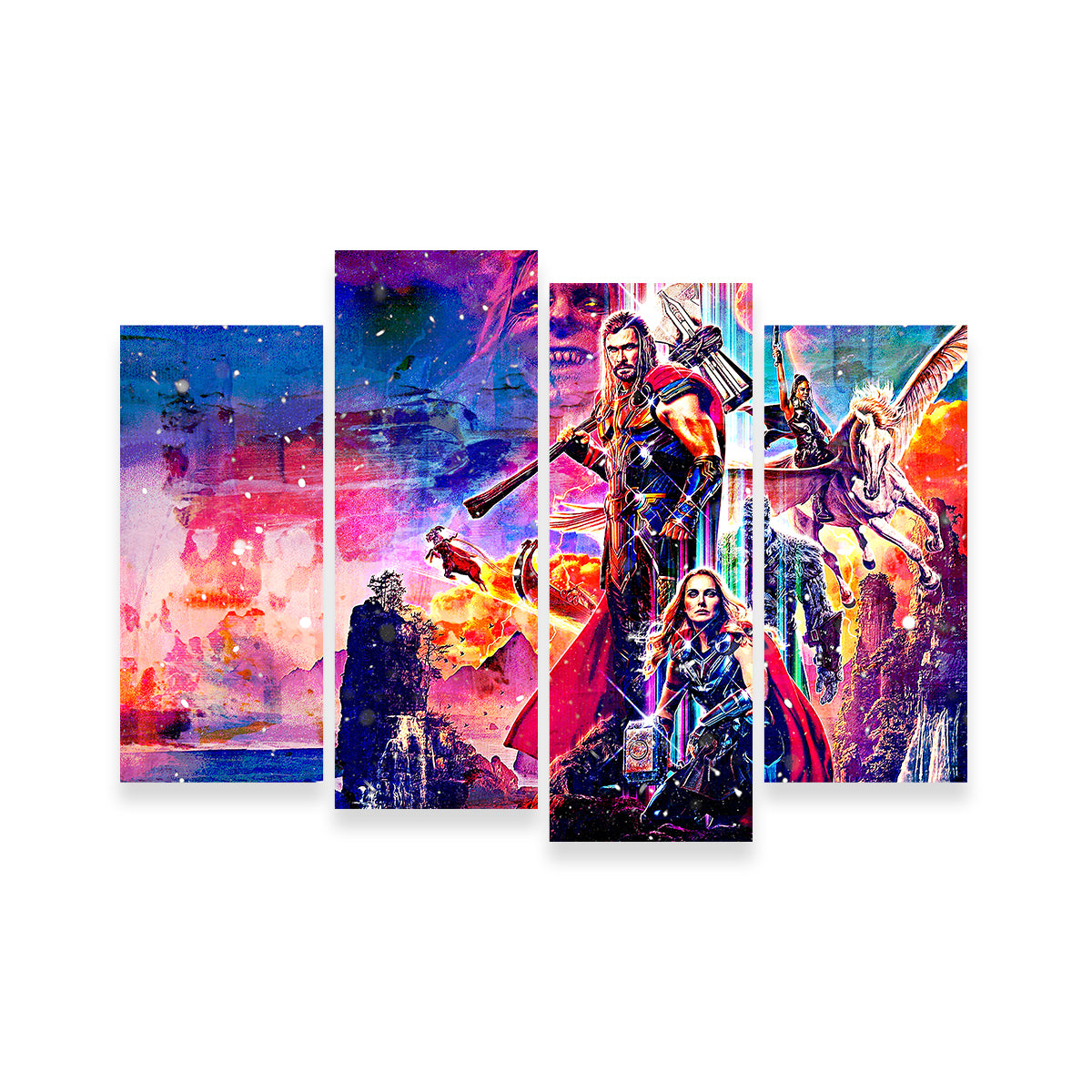 Stunning Love and Thunder Wall Art for a Captivating Home Decor