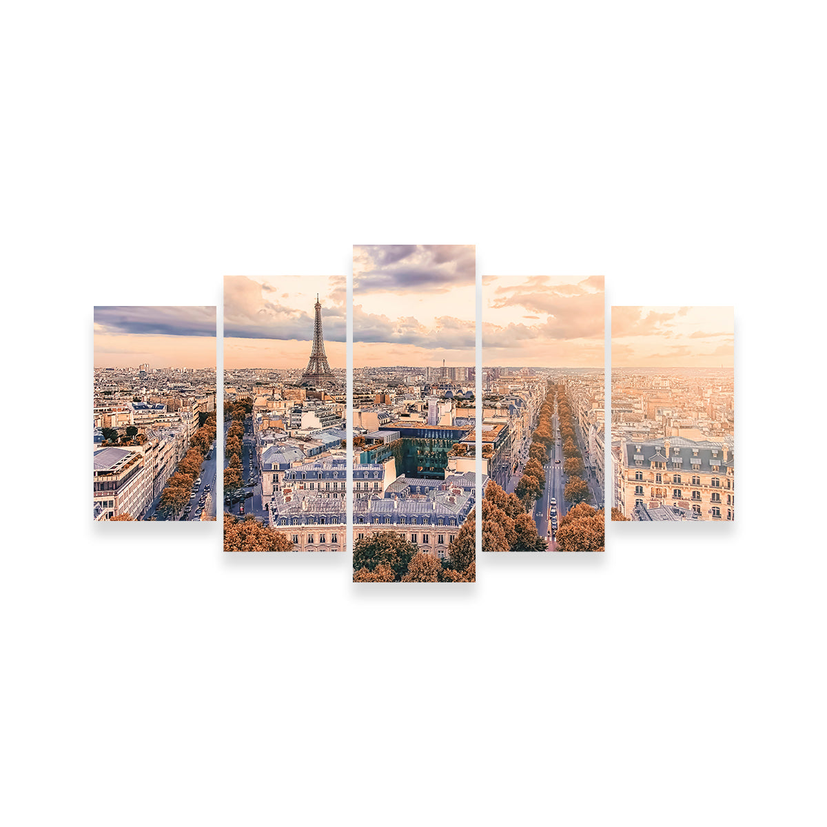 Stunning Paris Sunset Wall Art for Your Home Decor
