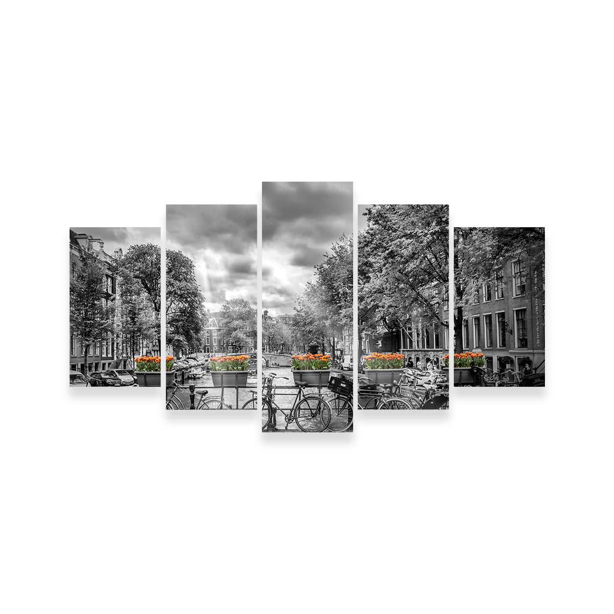 Exquisite Amsterdam Wall Art by Melanie Viola