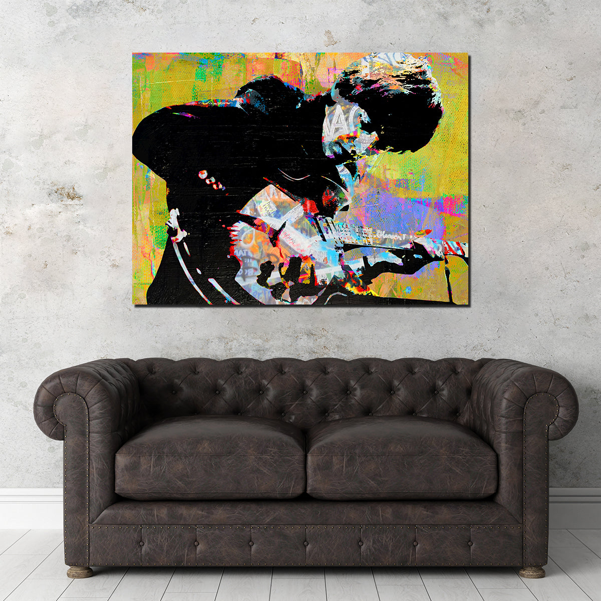 George Harrison Stunning Wall Art by Stephen Chambers