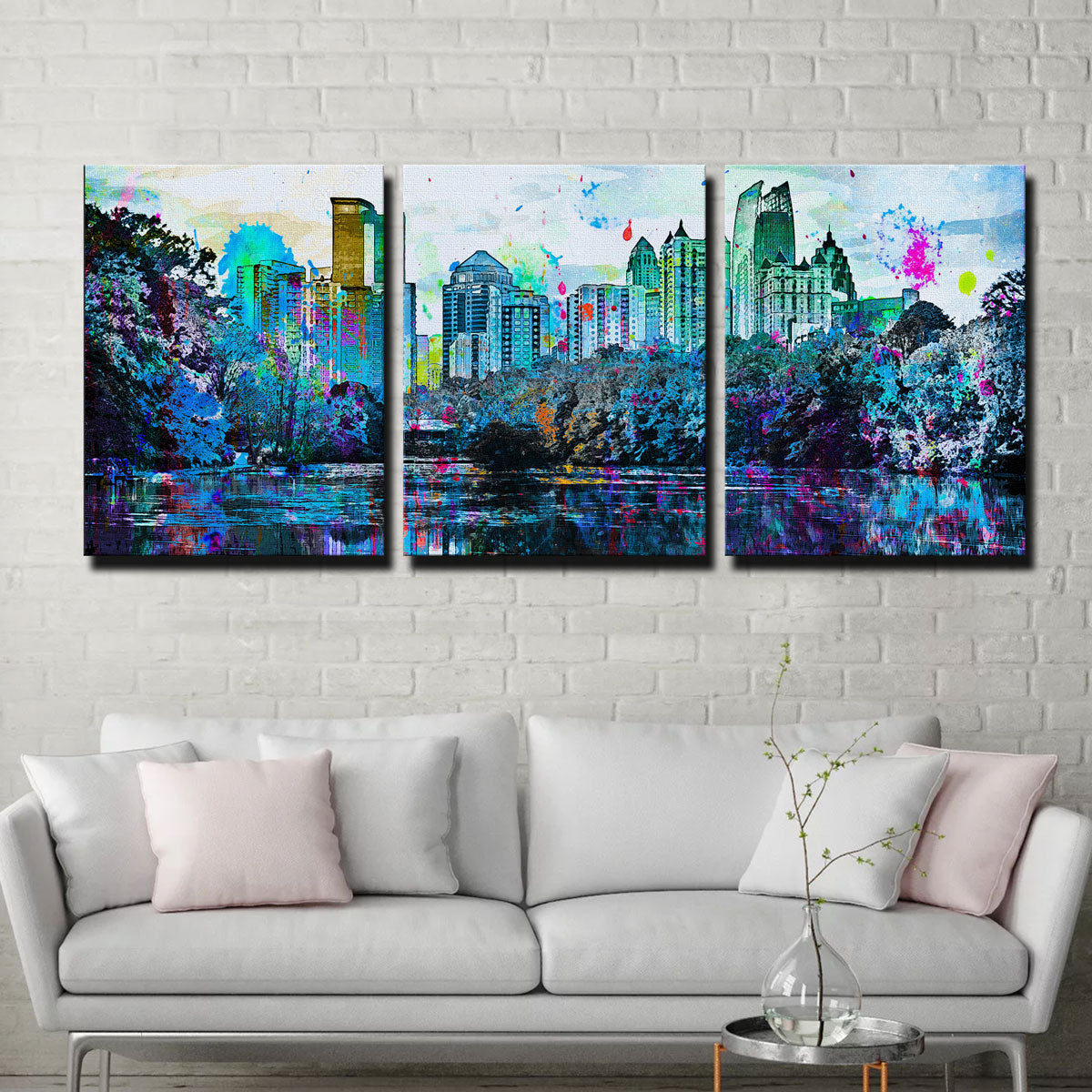 Stunning Abstract Atlanta Wall Art for Modern Decor
