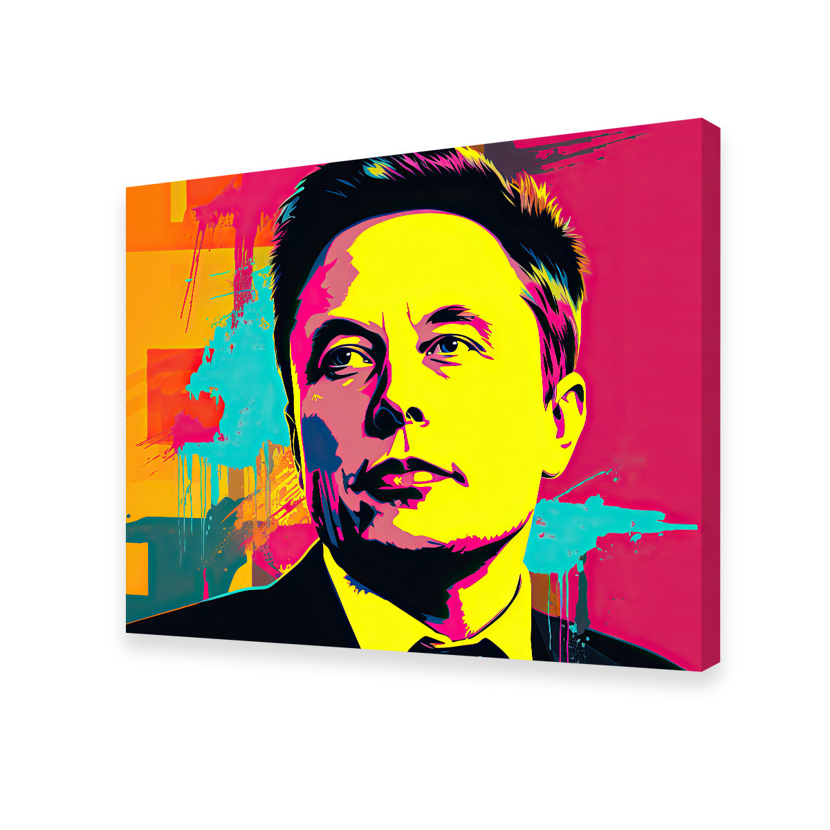Unique Elon - Warhol Inspired Wall Art by Ralph & Laura Design