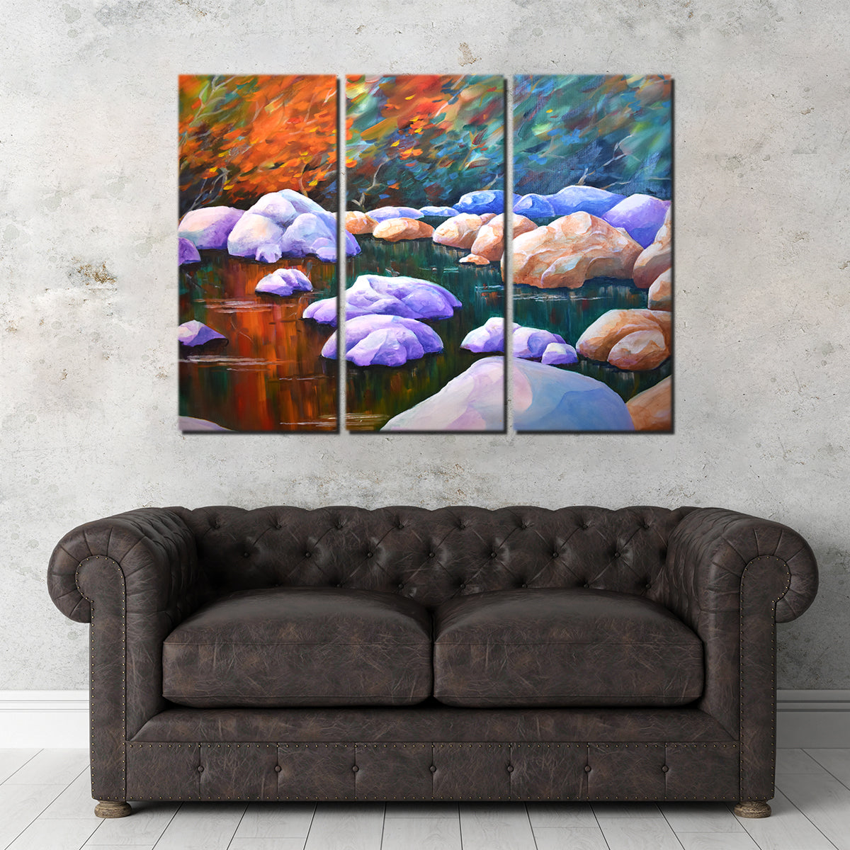 River's Quiet Moment Exquisite Wall Art by Gerry Segismundo