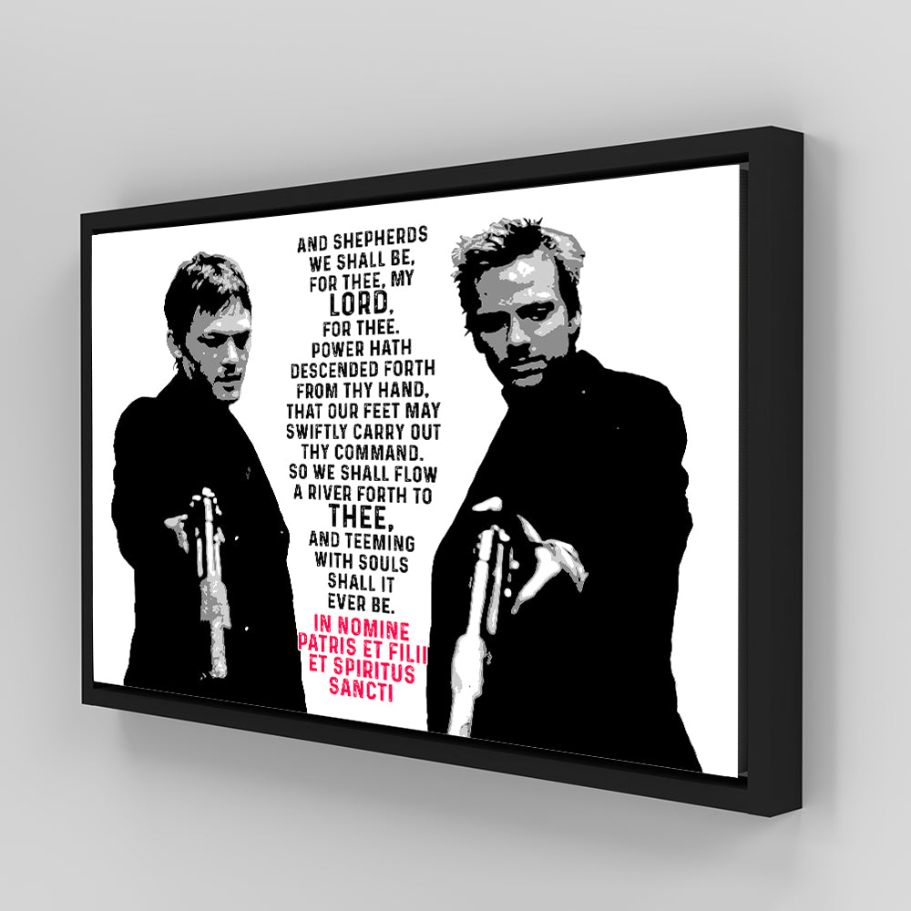 Stunning Boondock Saints Panoramic Wall Art for Home Decor