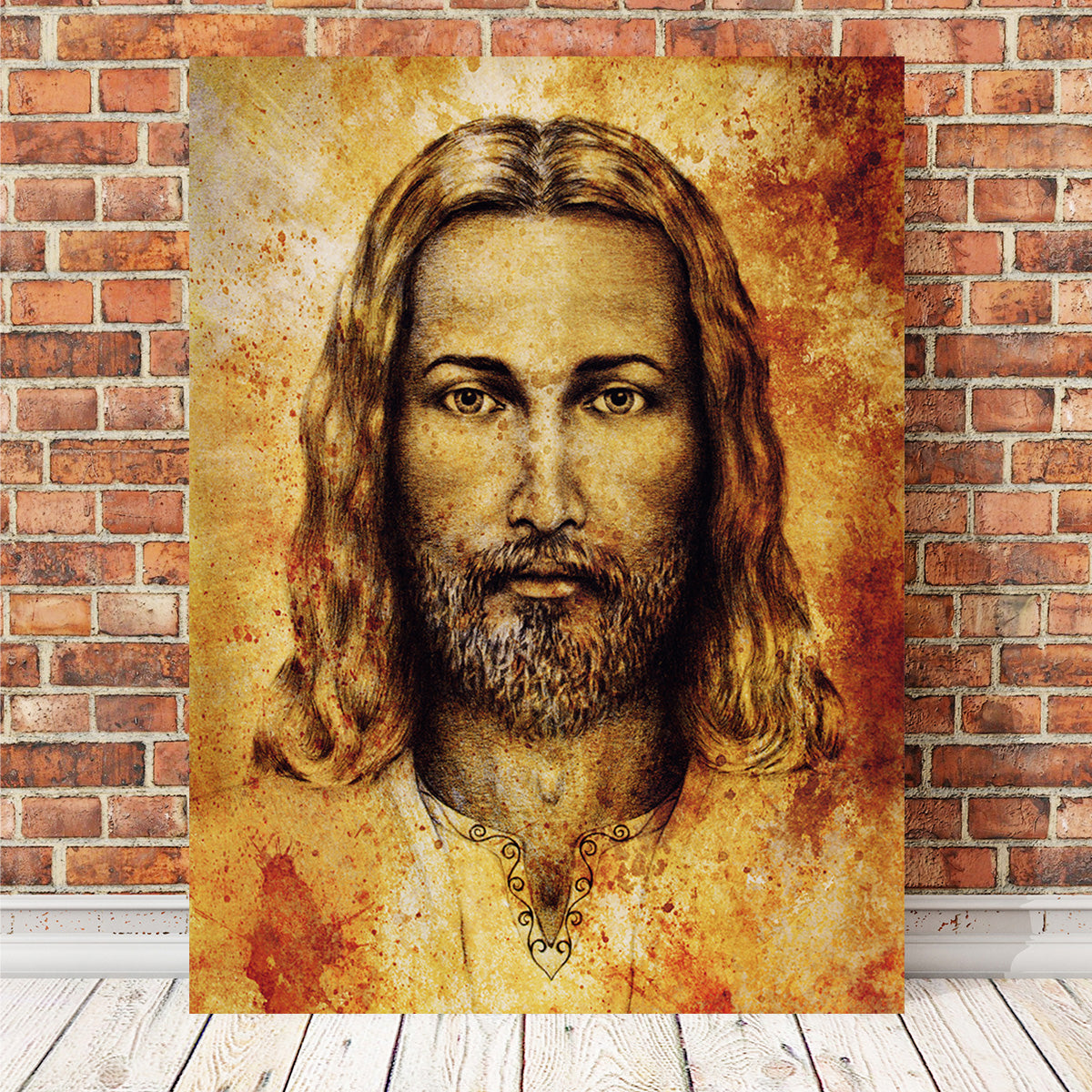 Exquisite Jesus Sketch Drawing Wall Art for Stunning Home Decor