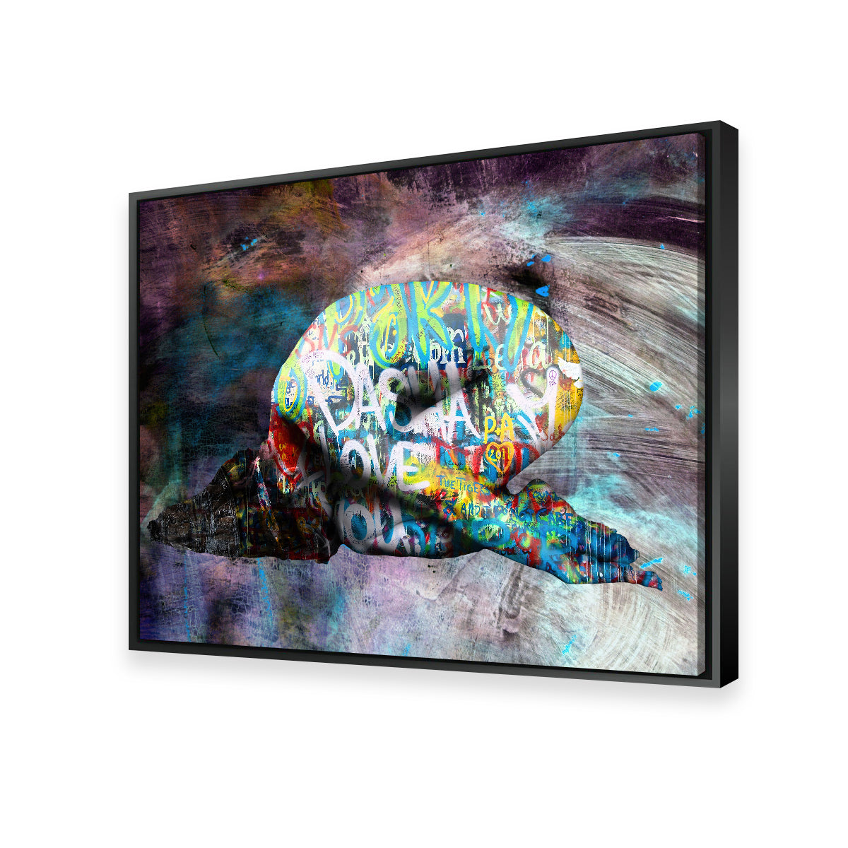Dasha Love You Wall Art by Stephen Chambers - Museum Quality Canvas Print