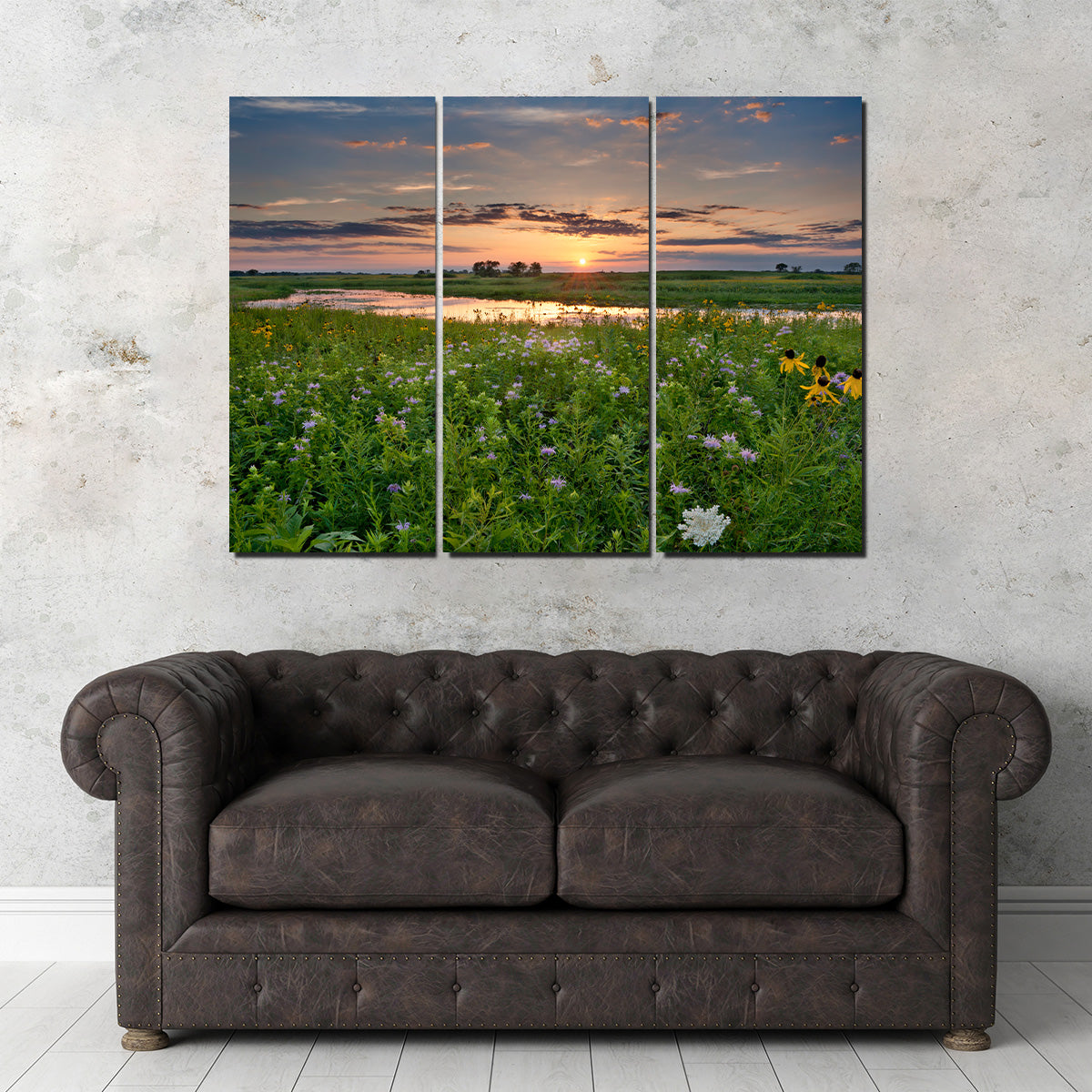 Stunning Open Field in Illinois Wall Art for Your Home Decor