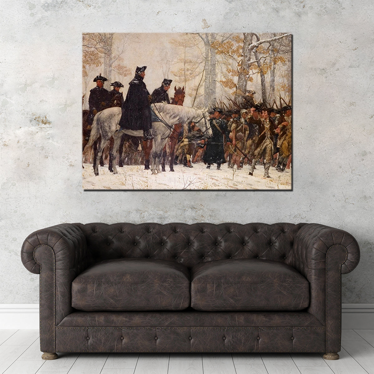 GW Revolutionary War Premium Wall Art for Patriotic Decor