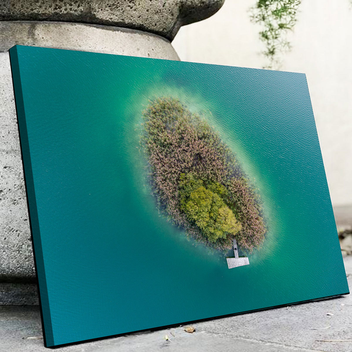 Stunning Island For Two Wall Art by Karolis Janulis