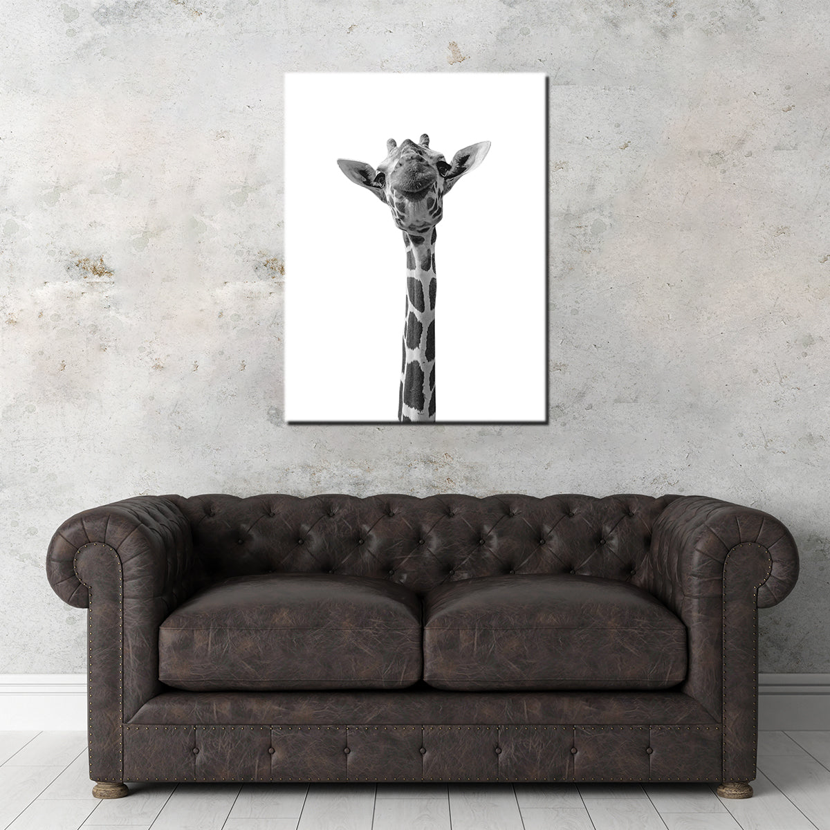 Whimsical Funny Giraffe Wall Art for Stunning Home Decor