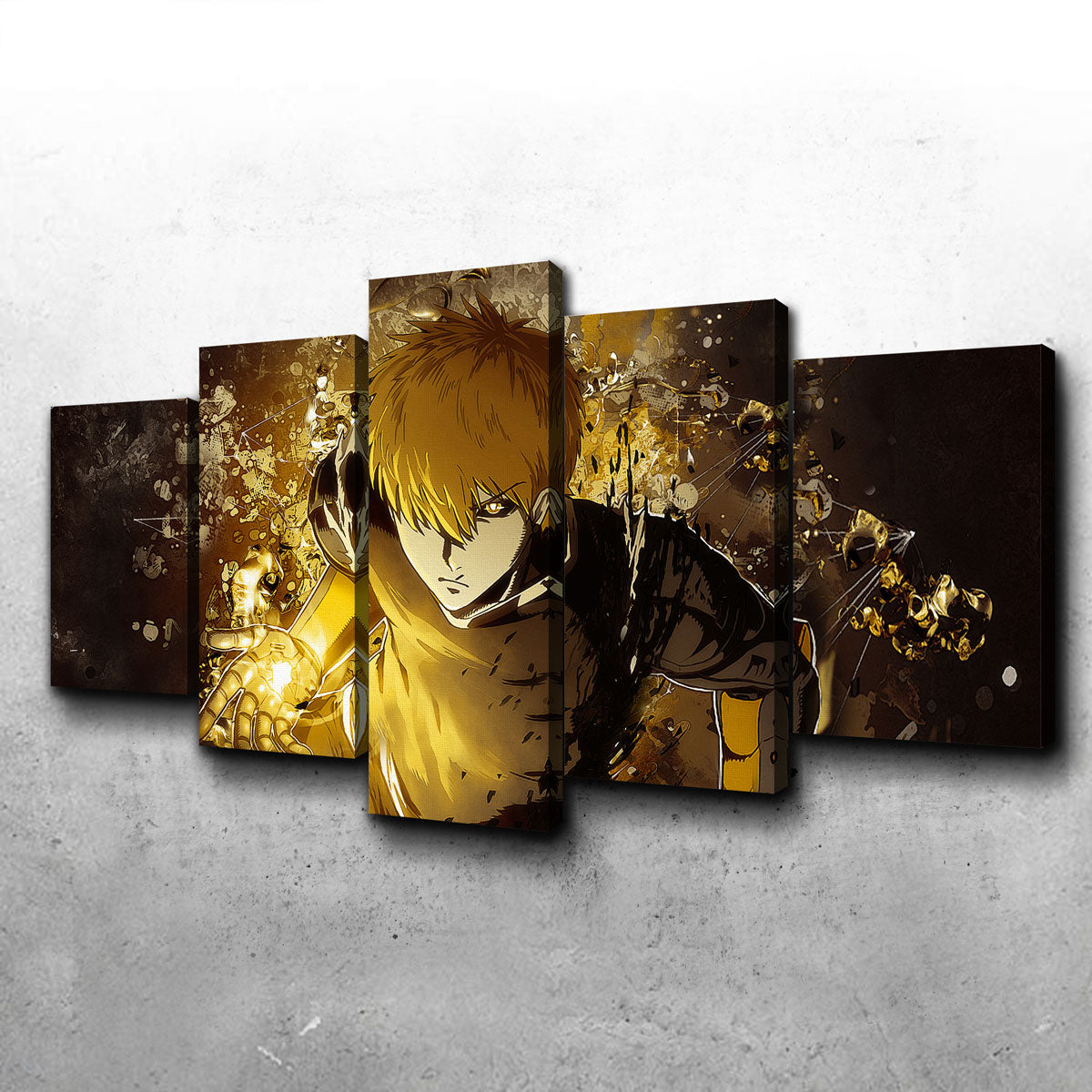 One Punch Man Stunning Wall Art for Anime Fans