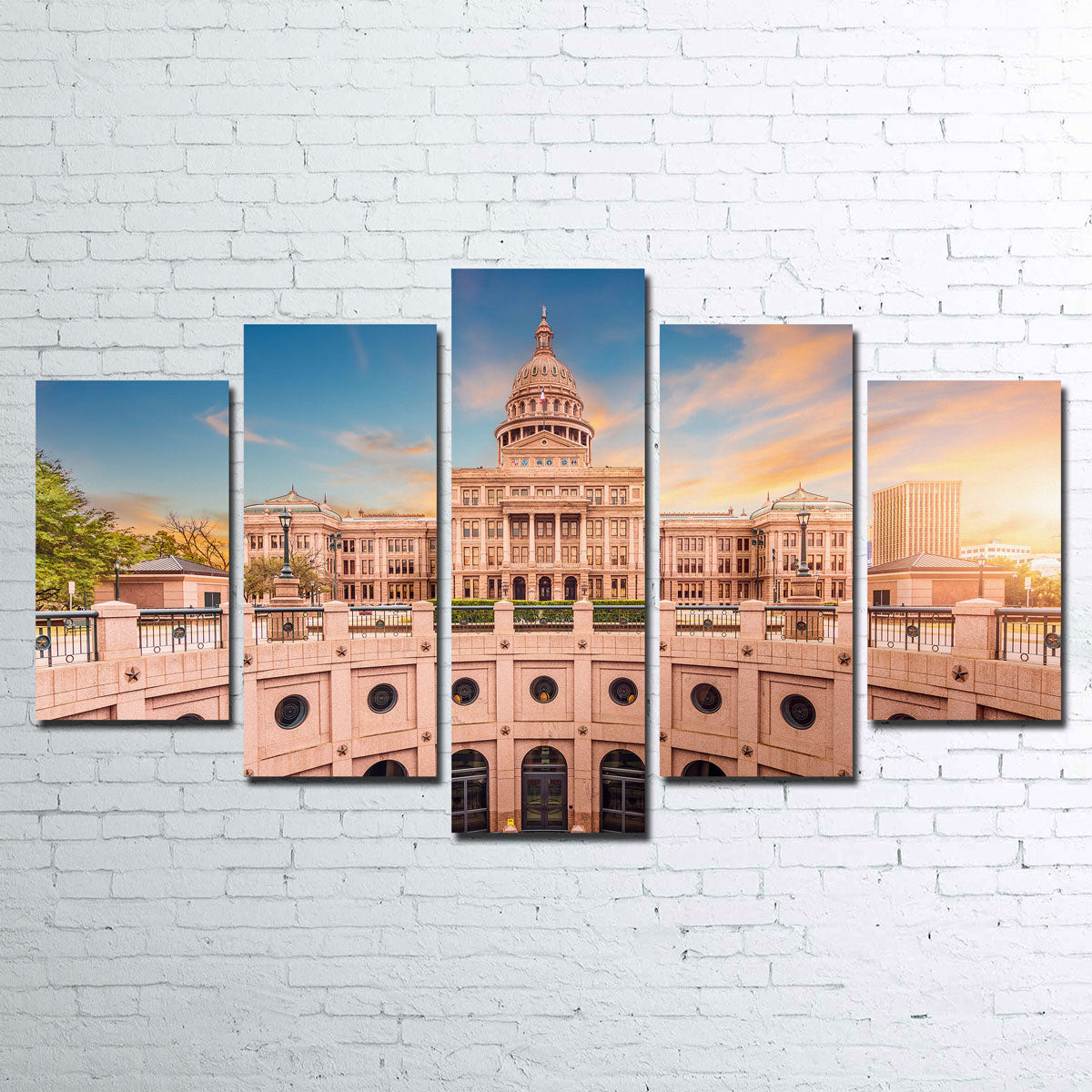 Stunning Texas State Capitol Building Wall Art - Museum-Quality Canvas Prints