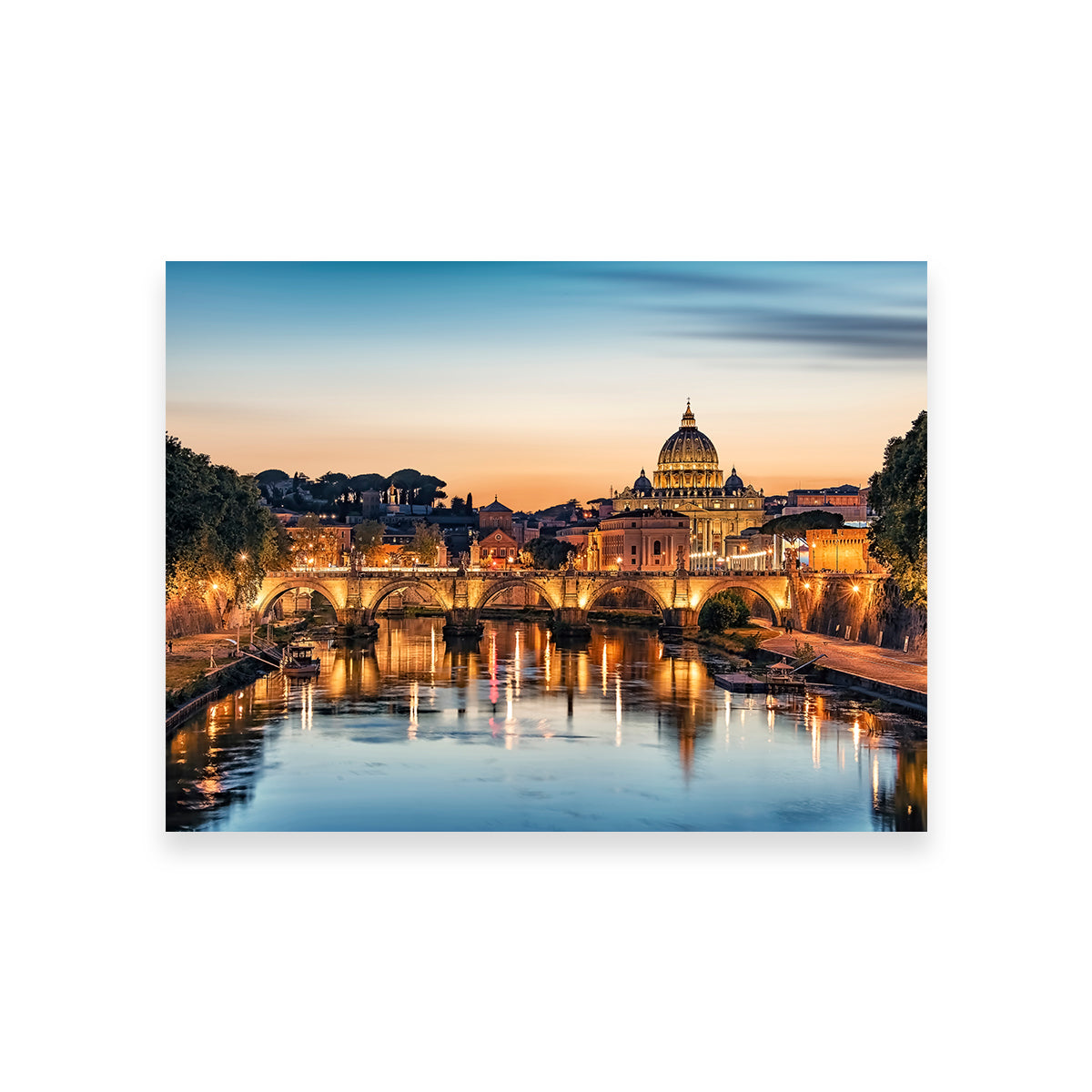 Stunning Rome Sunset Wall Art for Your Home Decor