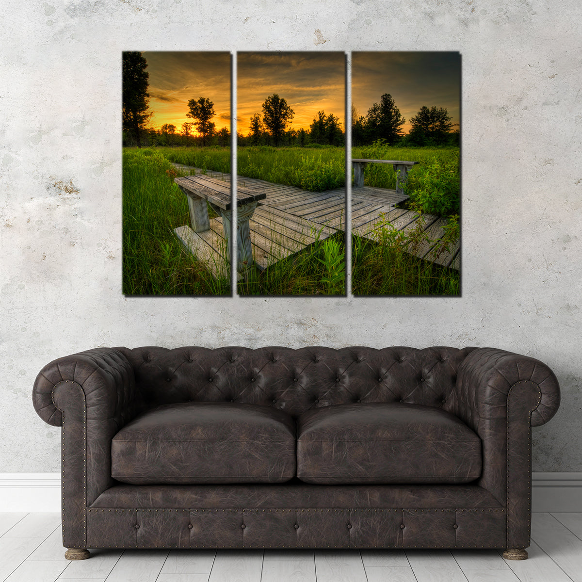 Stunning Irwin Prairie Sunset Wall Art for Home Decor
