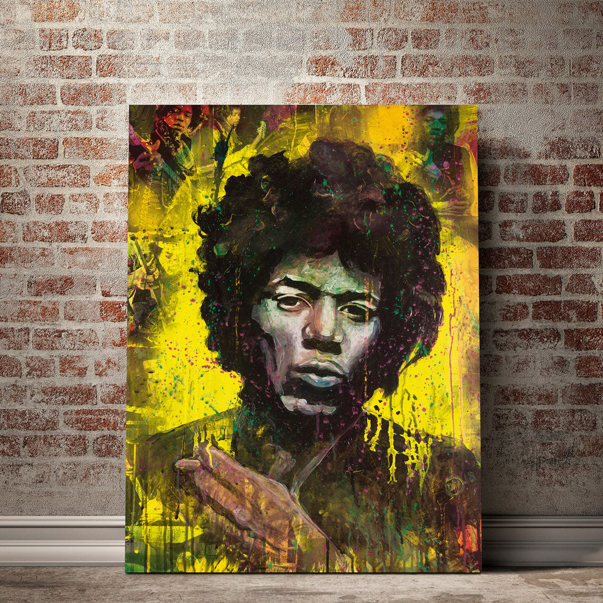 Unique Abstract Hendrix Wall Art for Stunning Decor