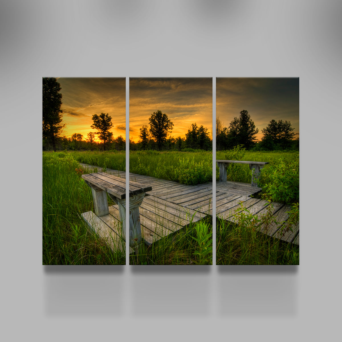 Stunning Irwin Prairie Sunset Wall Art for Home Decor