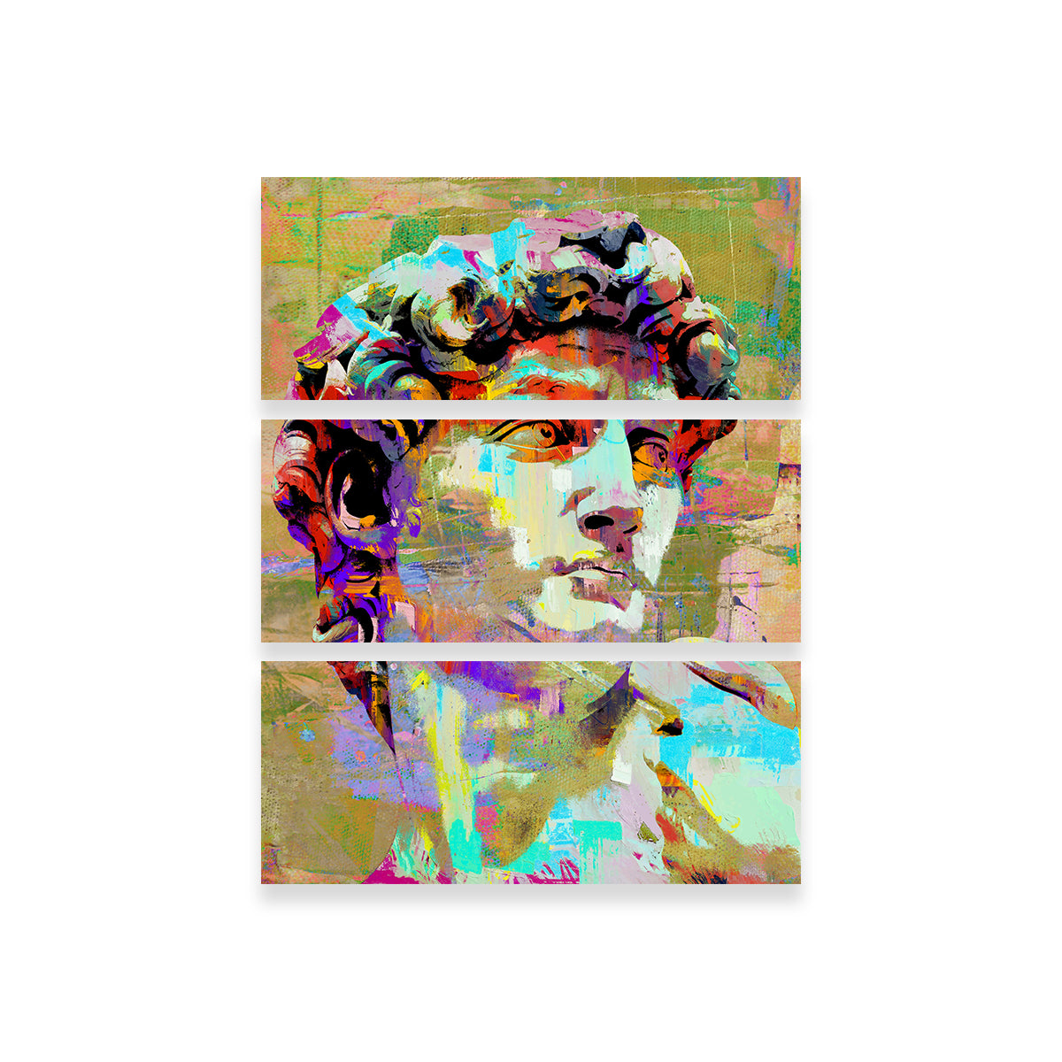 Exquisite David of Michelangelo Wall Art by Stephen Chambers
