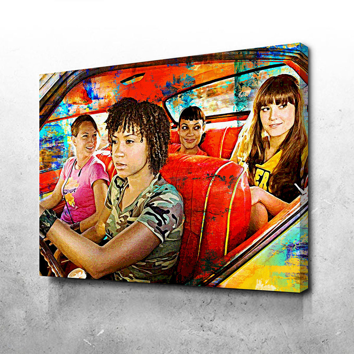Deathproof Wall Art - Museum-Quality Sustainable Pine Wood Canvas