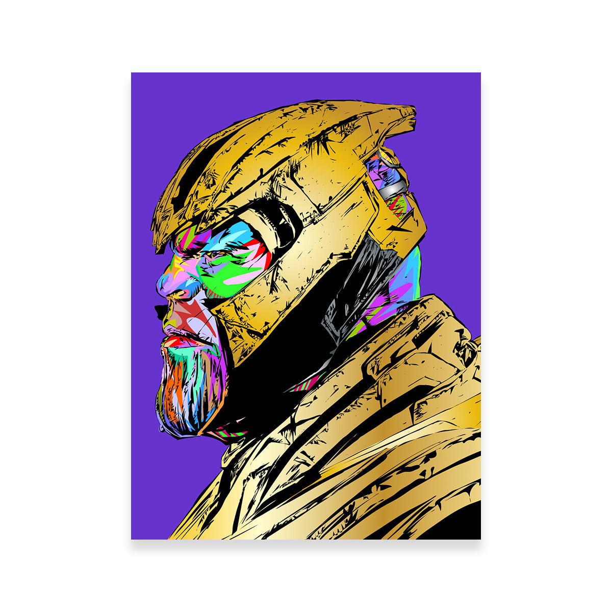 Stunning Thanos Wall Art for Marvel Fans