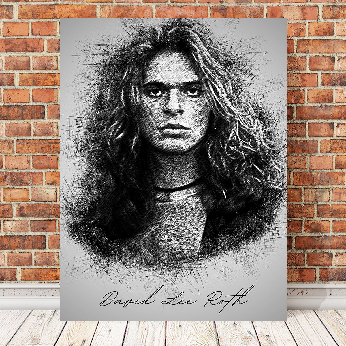 Stunning David Lee Roth Wall Art for Your Home Decor