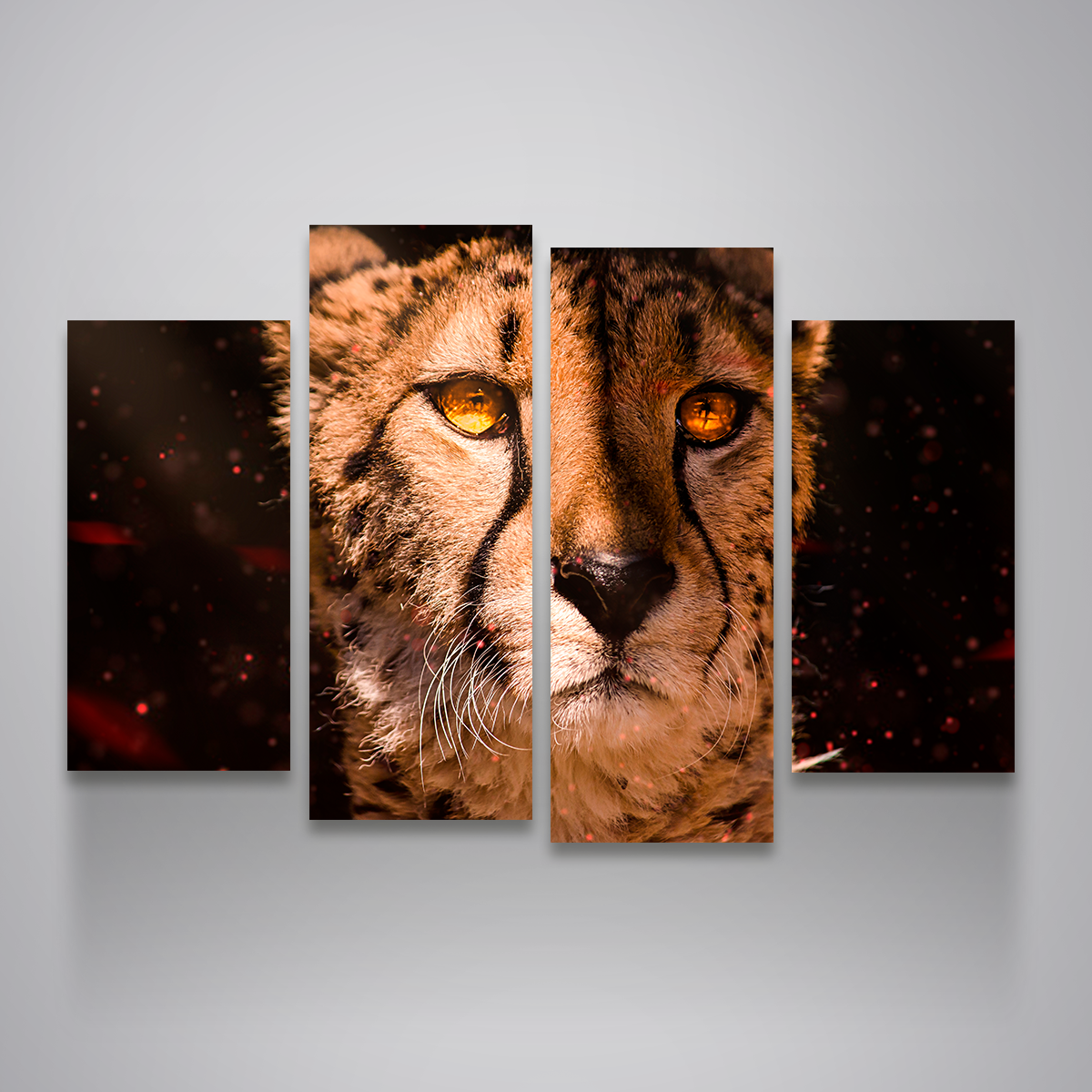 Stunning Cheetah Wall Art by Manuel Luces