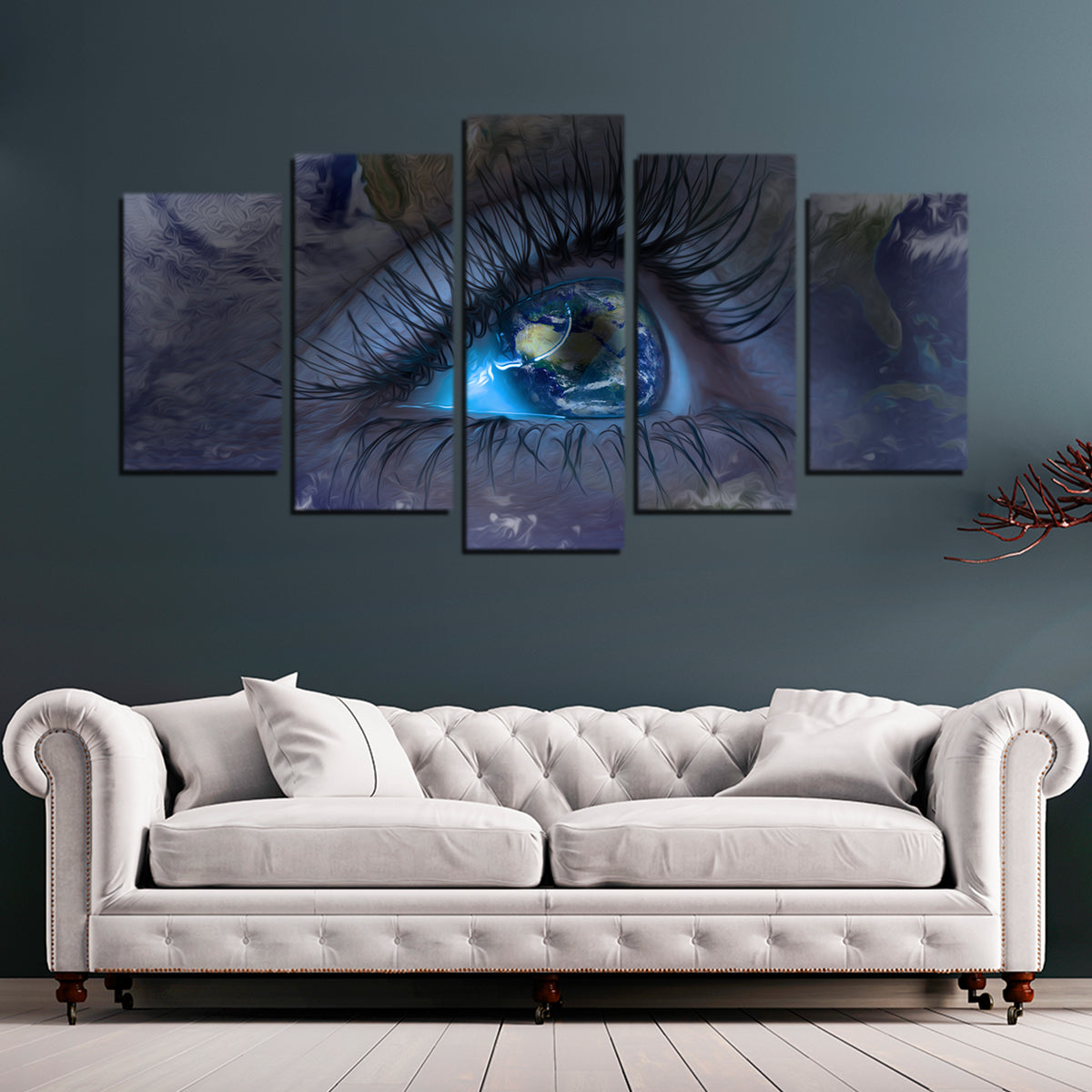 Exquisite Earths Eye Wall Art by George Sorin