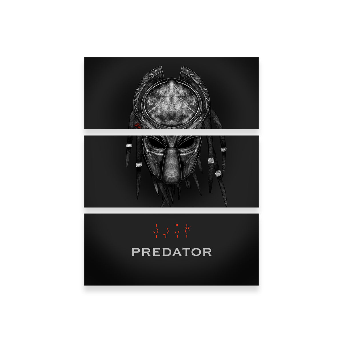 Stunning Predator 3 Wall Art by JPS Darko Art