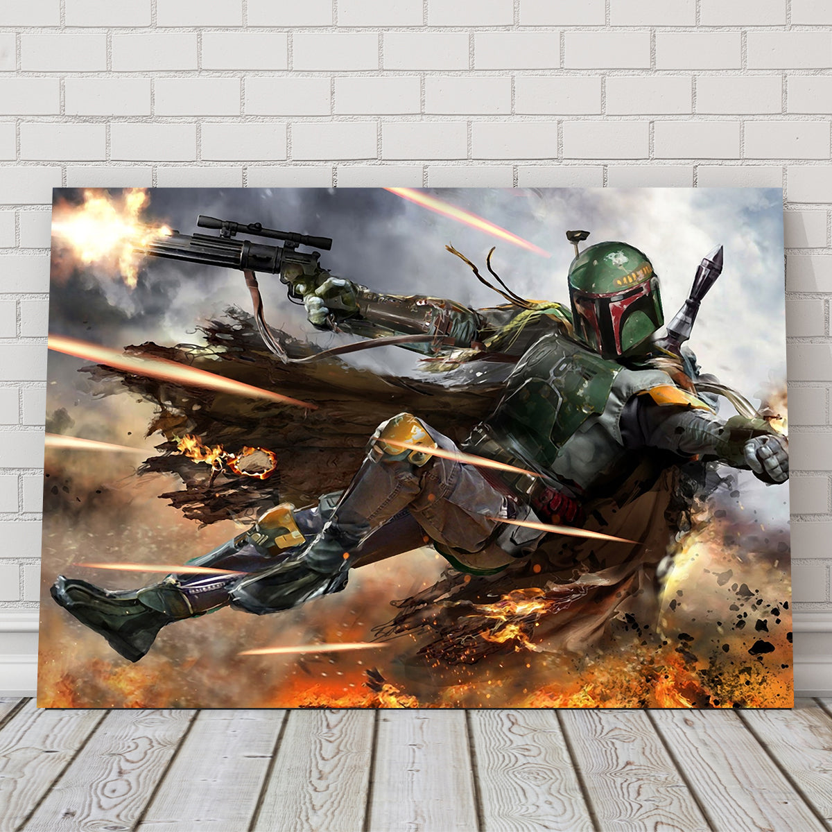 Stunning Boba Fett Wall Art for Your Home Decor