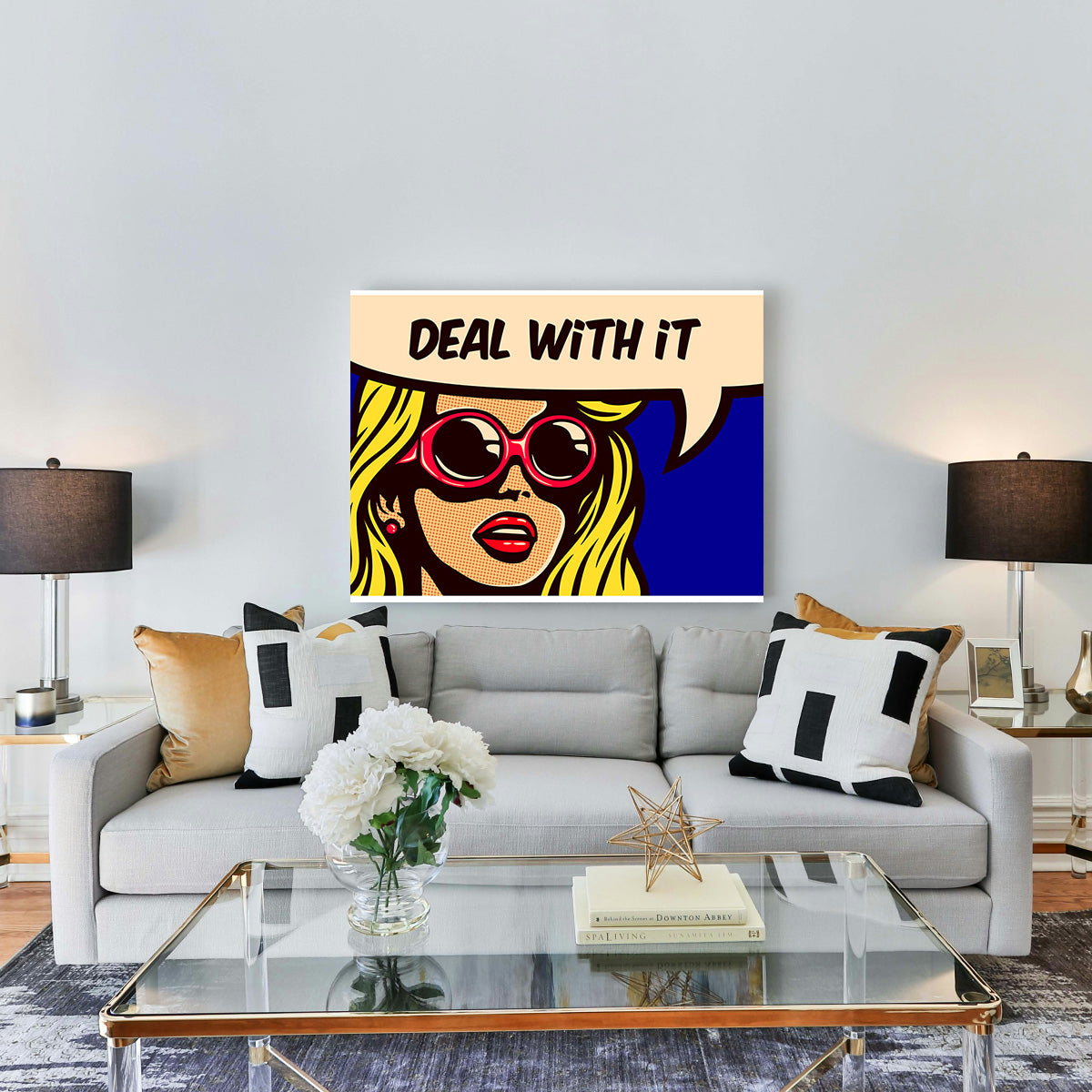 Eye - Catching Deal With it Wall Art for Stunning Decor