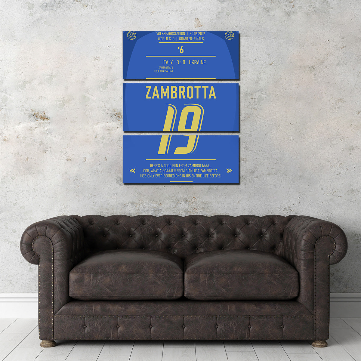 Zambrotta by George Sorin - Museum Quality Handmade Canvas Print