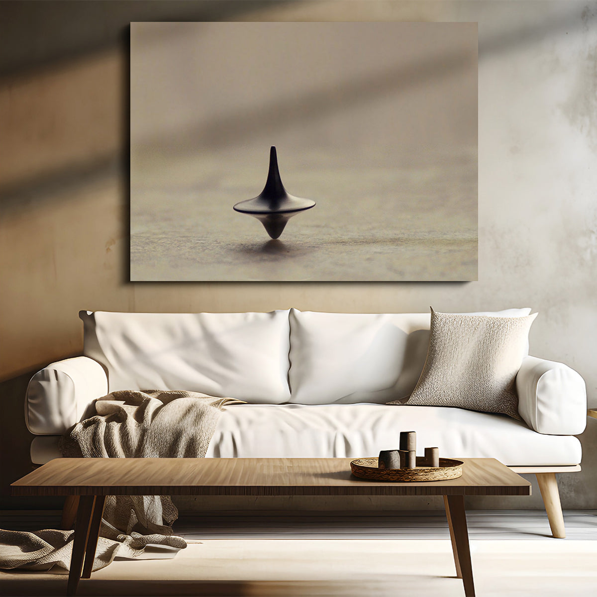 Unique Inception Totem Wall Art - Handmade with Sustainable Pine Wood