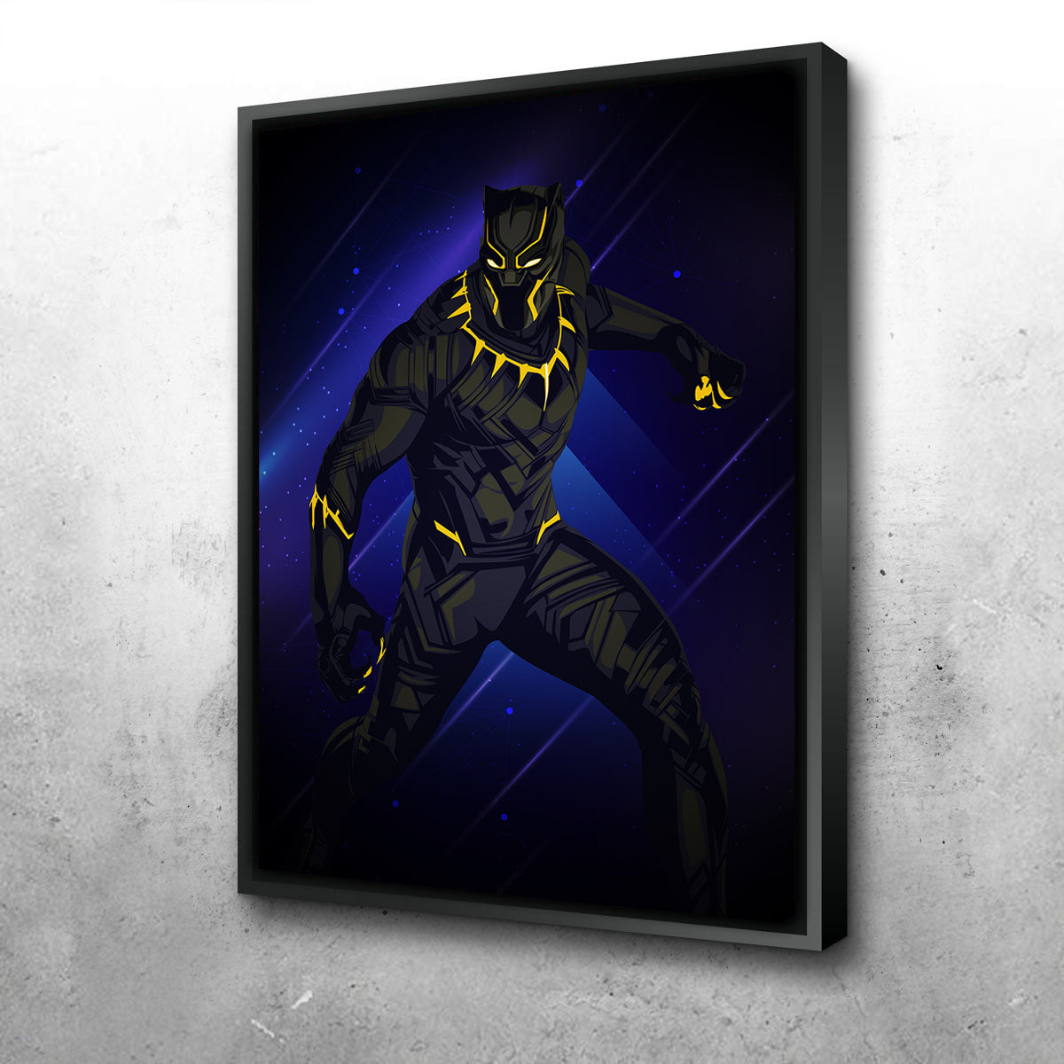 Stunning Black Panther Wall Art by Ralph & Laura Design