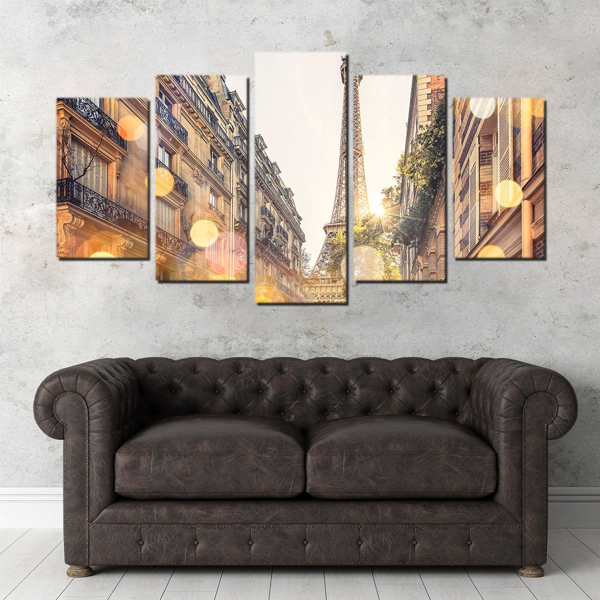 Enchanting Bokeh in Paris Wall Art for Home Decor