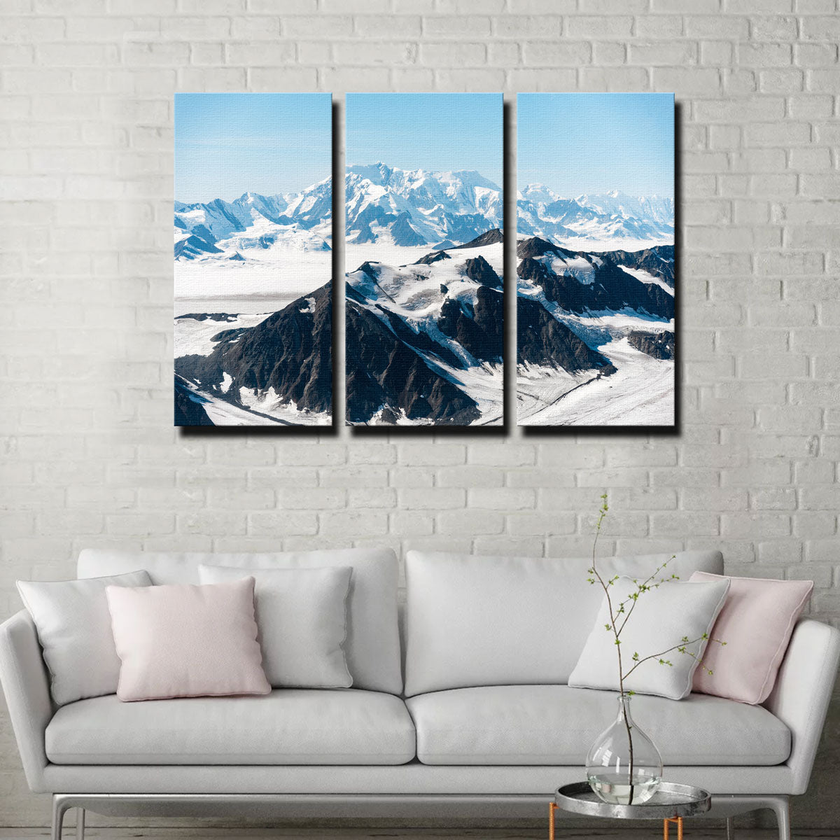 Breathtaking Cold Mountains Wall Art by Lucas Moore